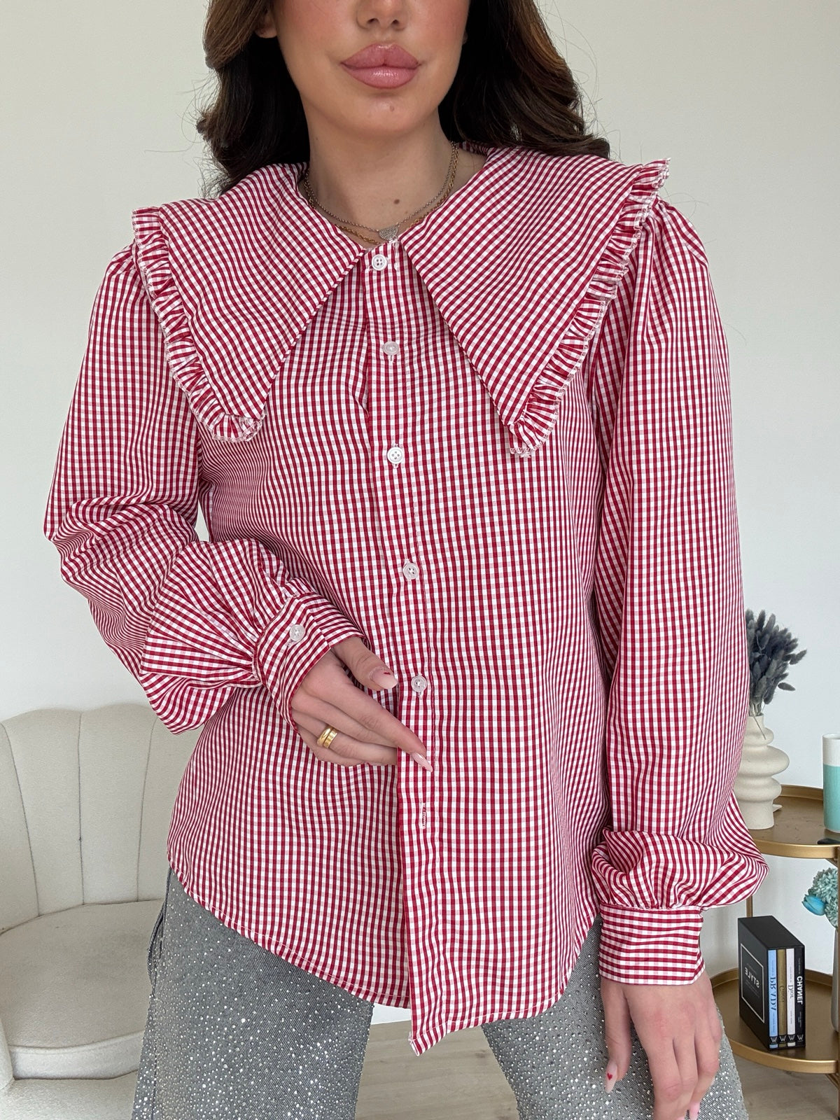 CAMICIA QUADRETTI CHERRY