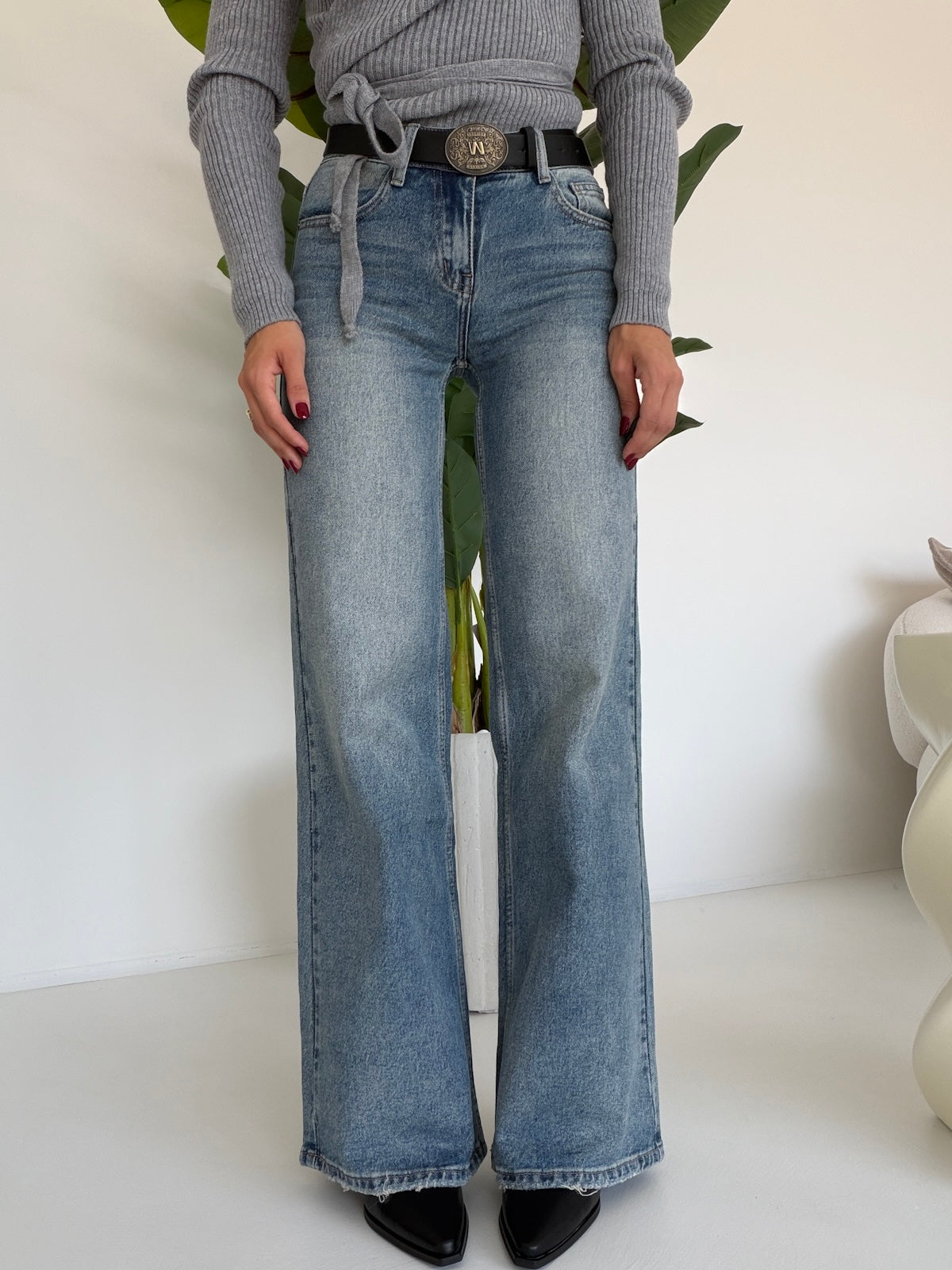 D010-52-JEANS WIDE+CINTURA