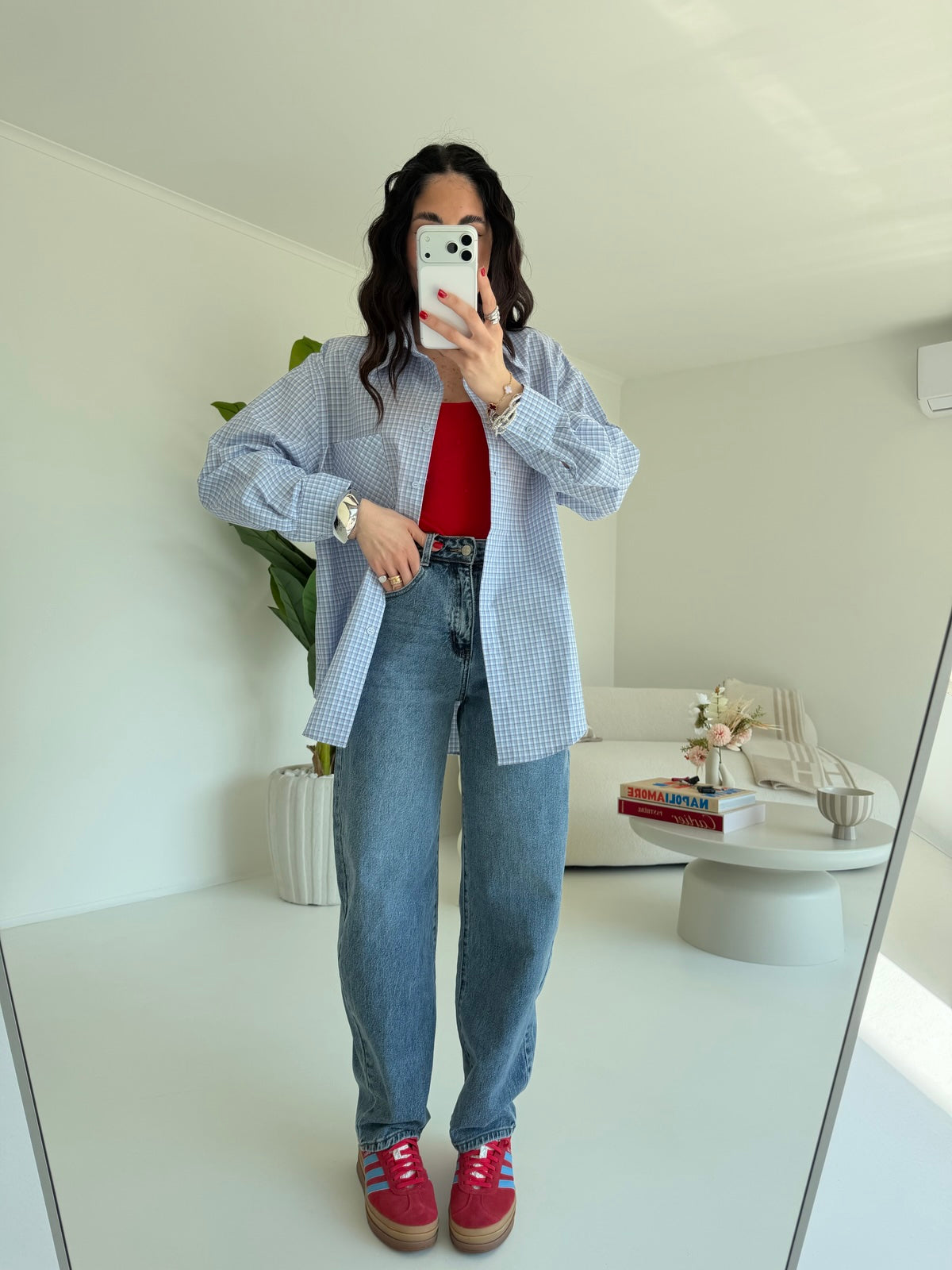 Y5522-JEANS BARREL BECK