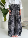 JW2180-PANTALONE BANDANA NERO