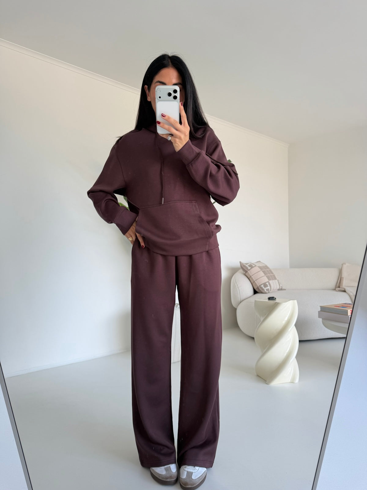 WY88295CV-COORDINATO JOGGER CHOCO