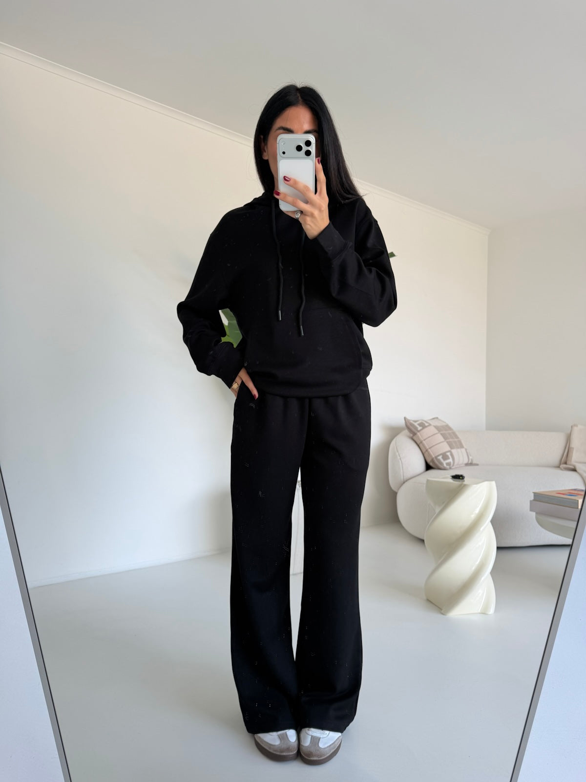 WY88295CV-COORDINATO JOGGER NERO