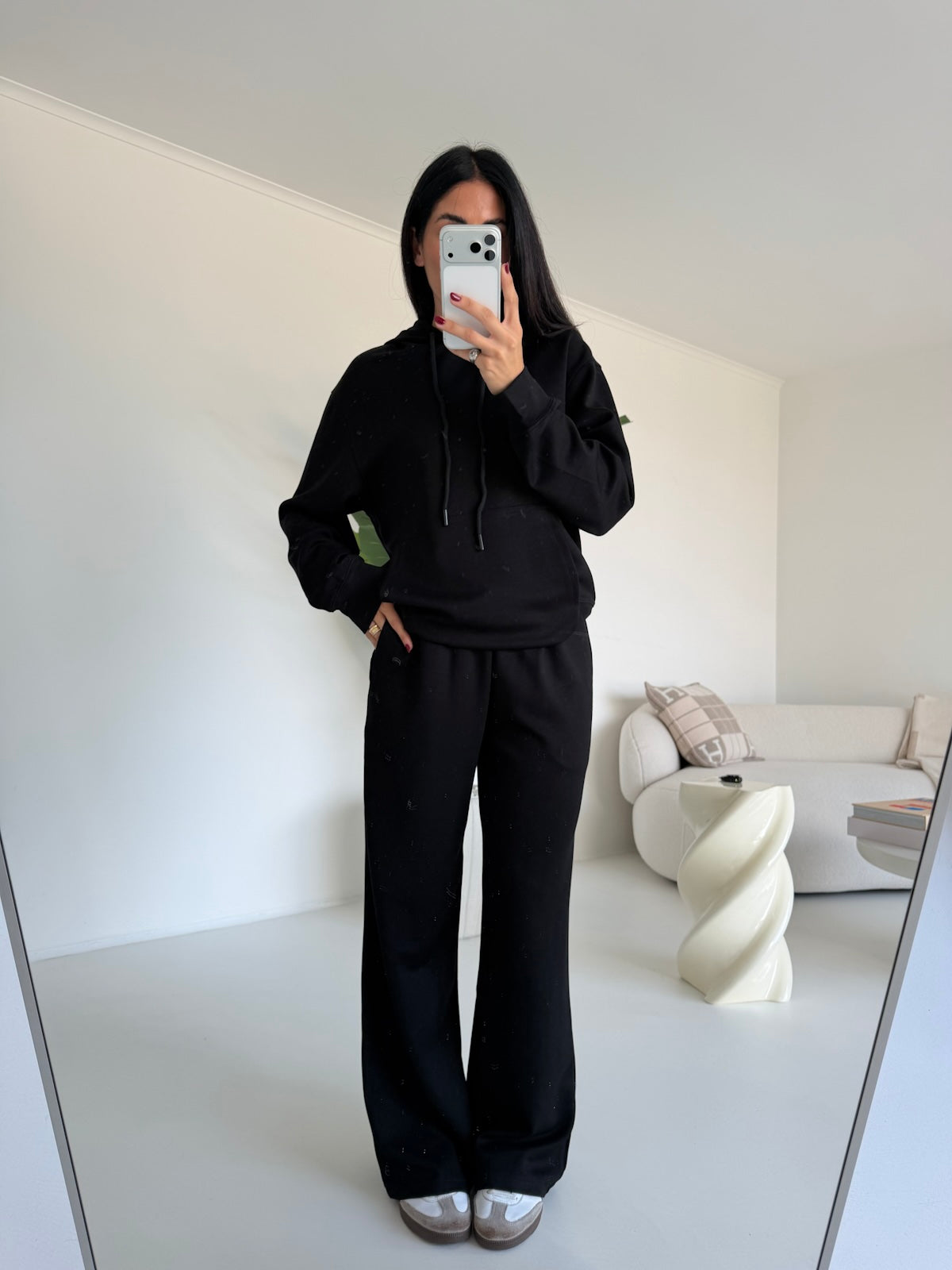 WY88295CV-COORDINATO JOGGER NERO