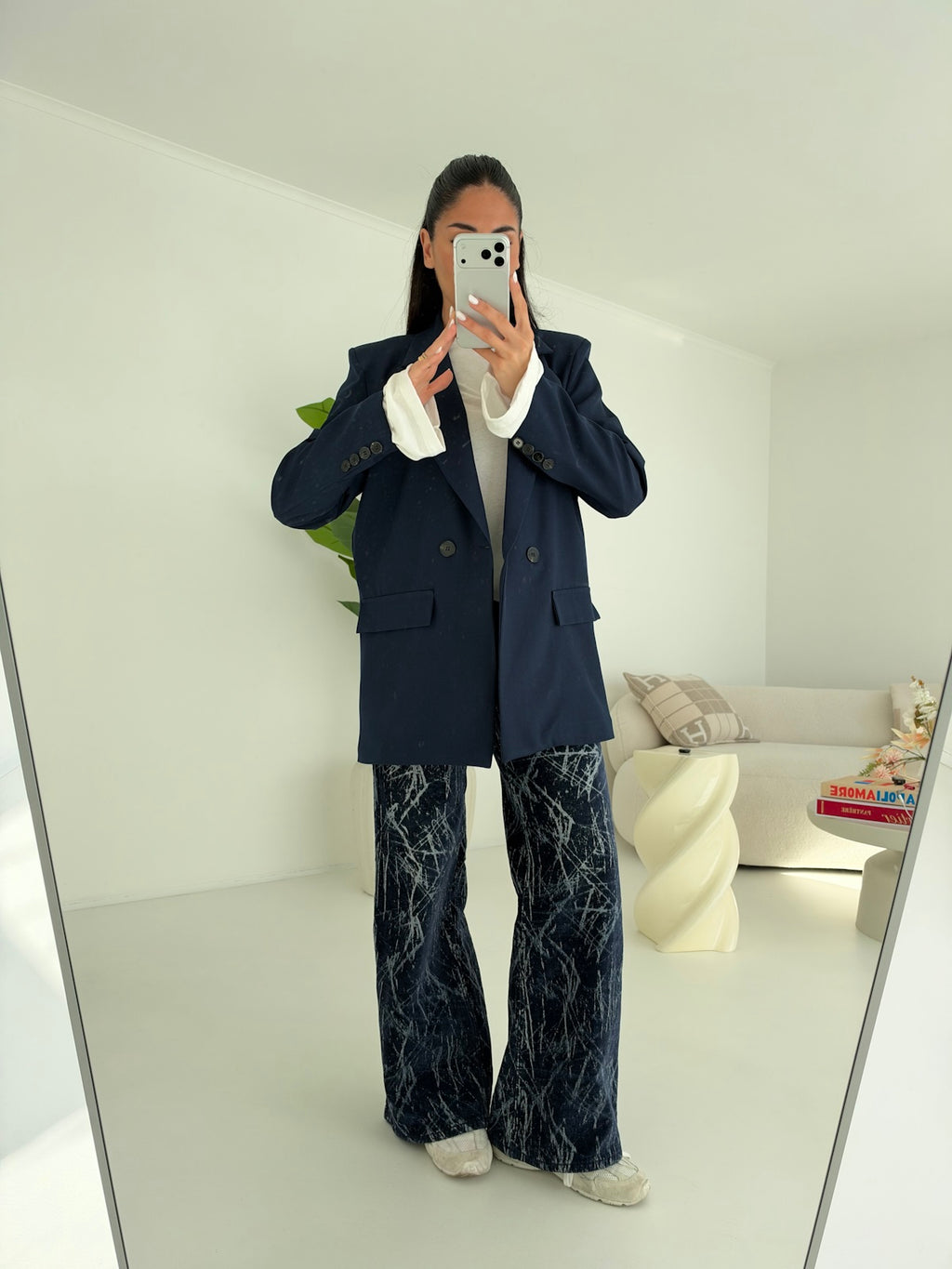 BLAZER DOPPIO BOTTONE NAVY