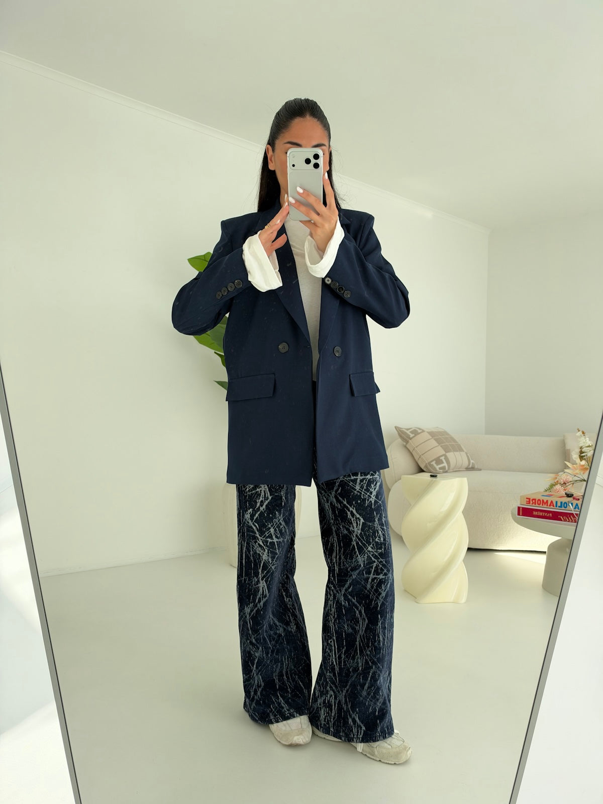 BLAZER DOPPIO BOTTONE NAVY