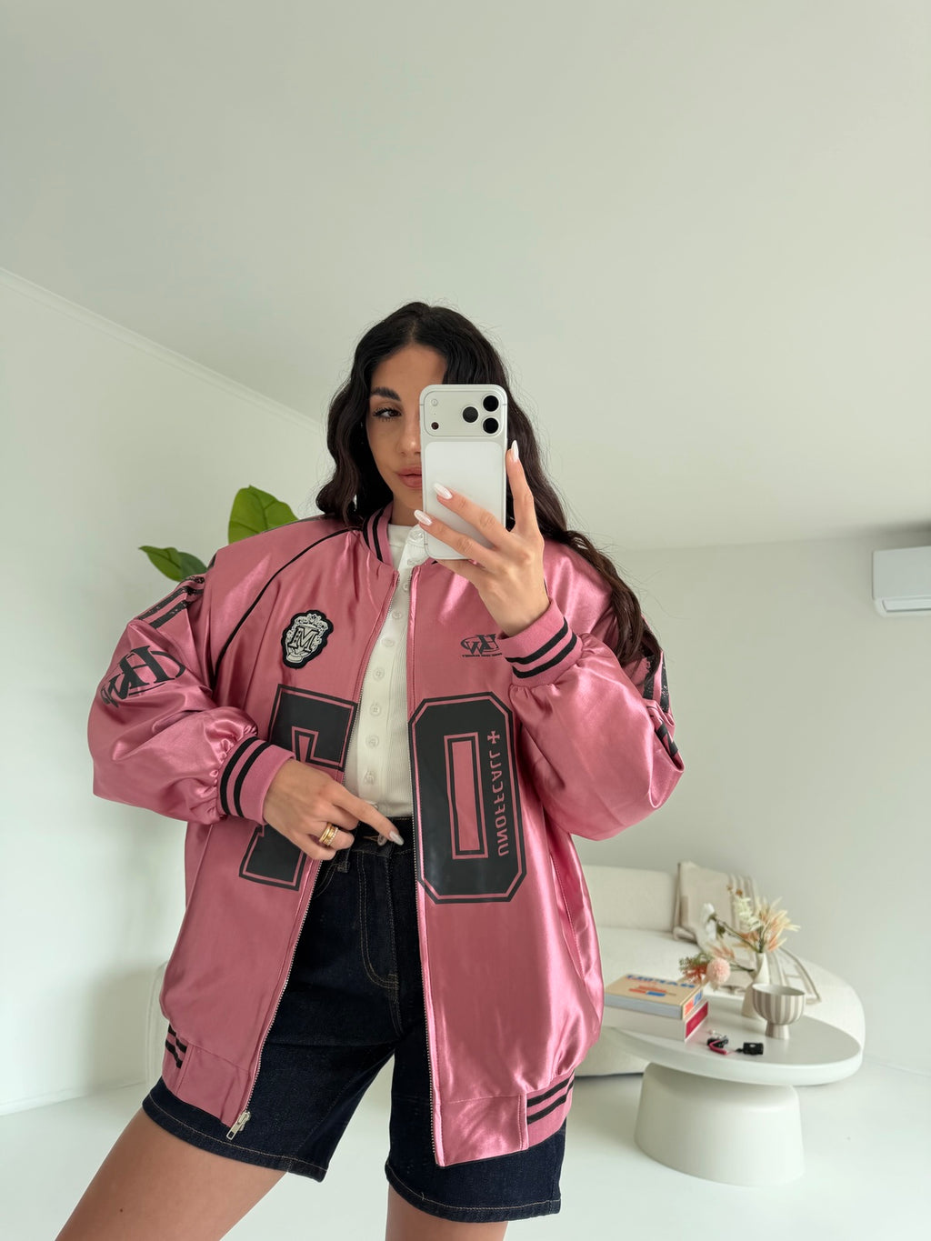 W51954-BOMBER USA PINK
