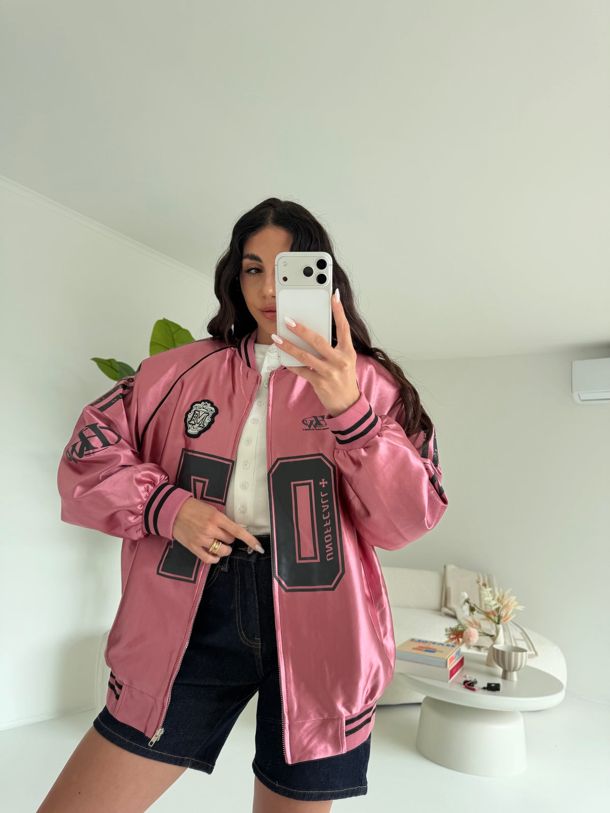 W51954-BOMBER USA PINK