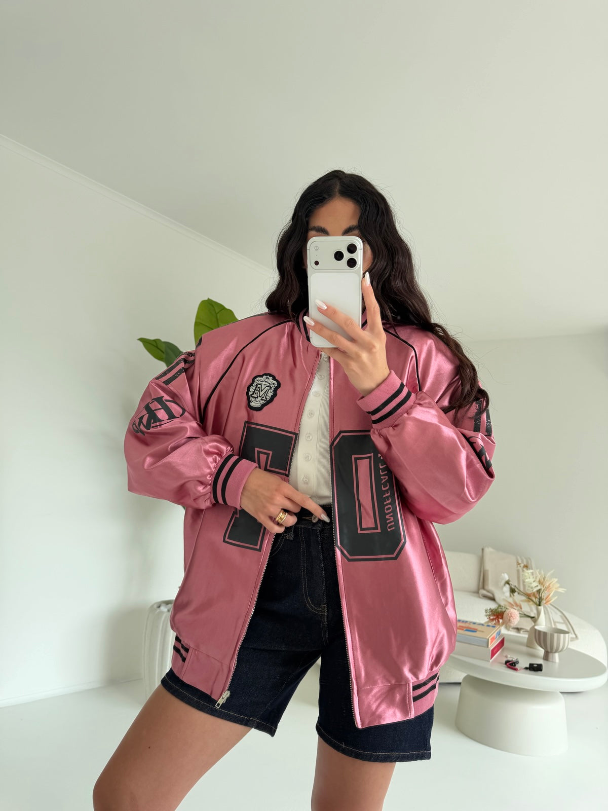 W51954-BOMBER USA PINK