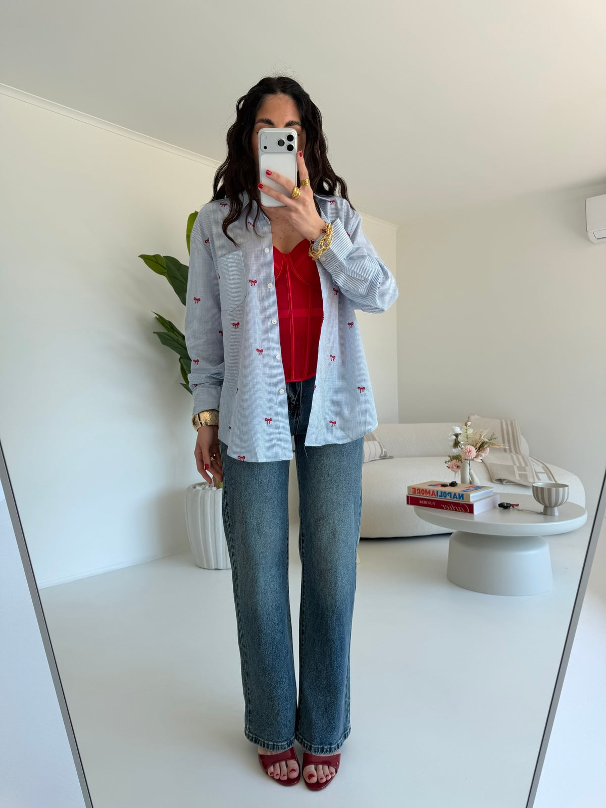 Y5538-JEANS GAMBA DRITTA ELODIE