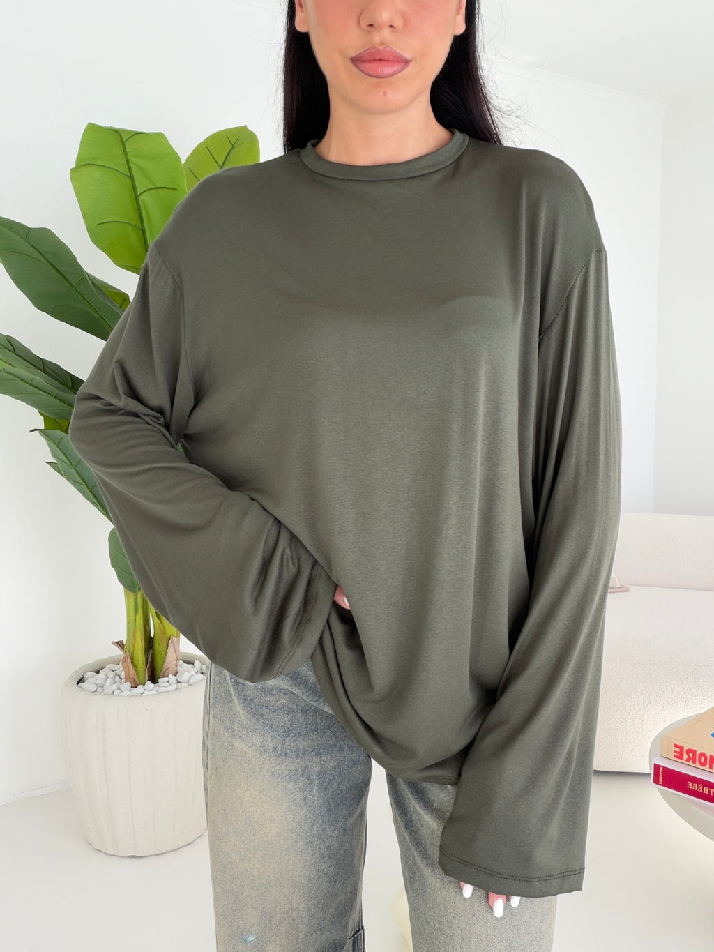 LONG SLEEVE KATE MILITARE