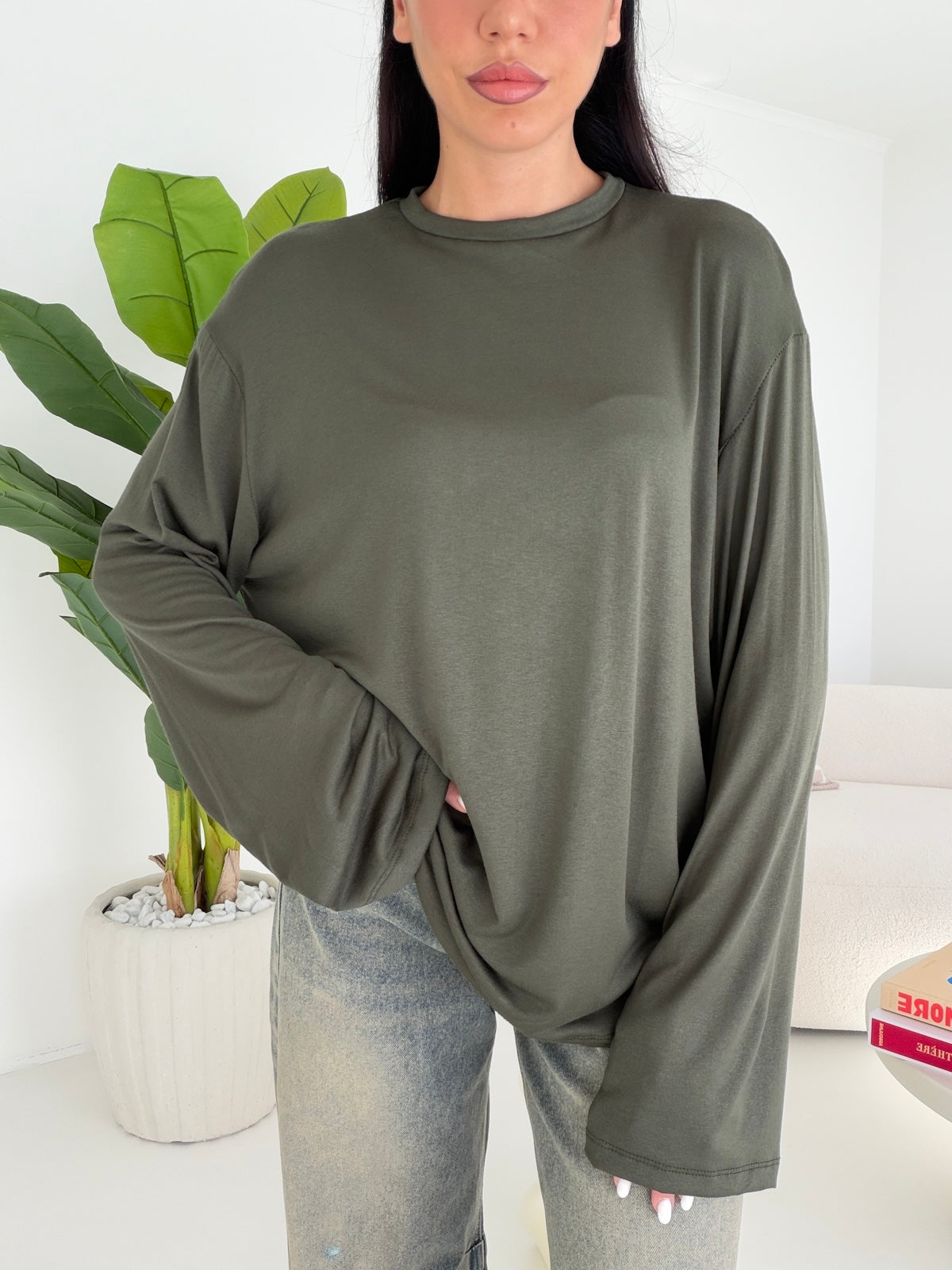 LONG SLEEVE KATE MILITARE