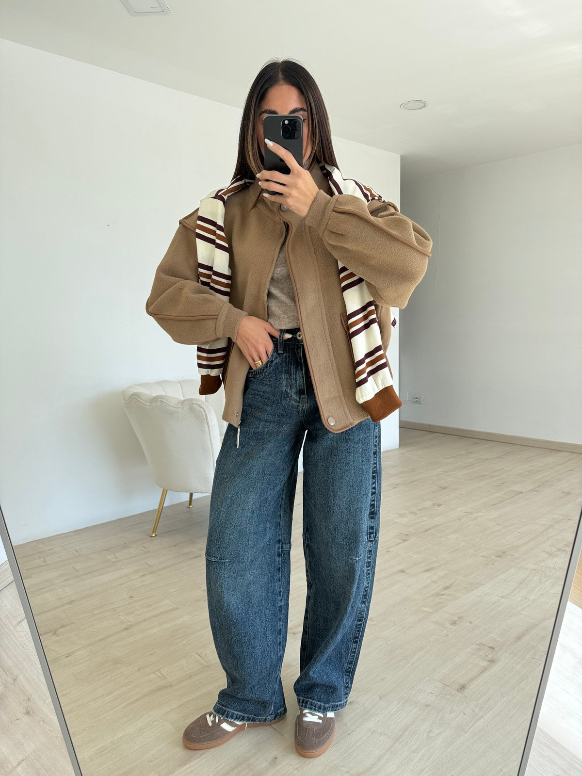 TY557-BOMBER NEVERLAND BISCOTTO