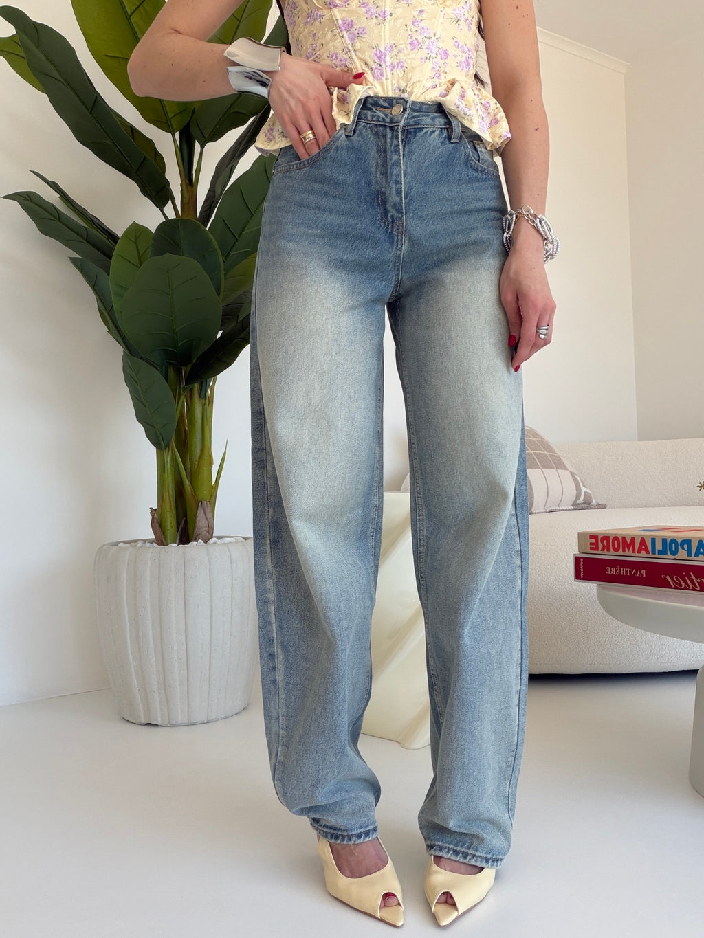 C38-JEANS SLOUCHY DENISE