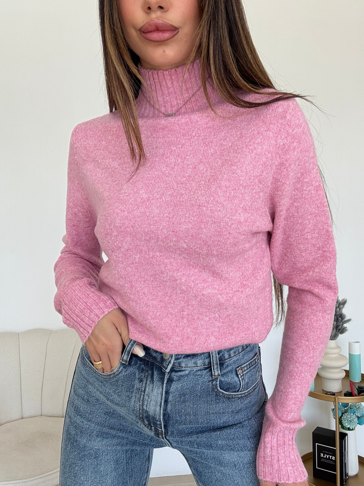 C-3517-PULL COZY PINK