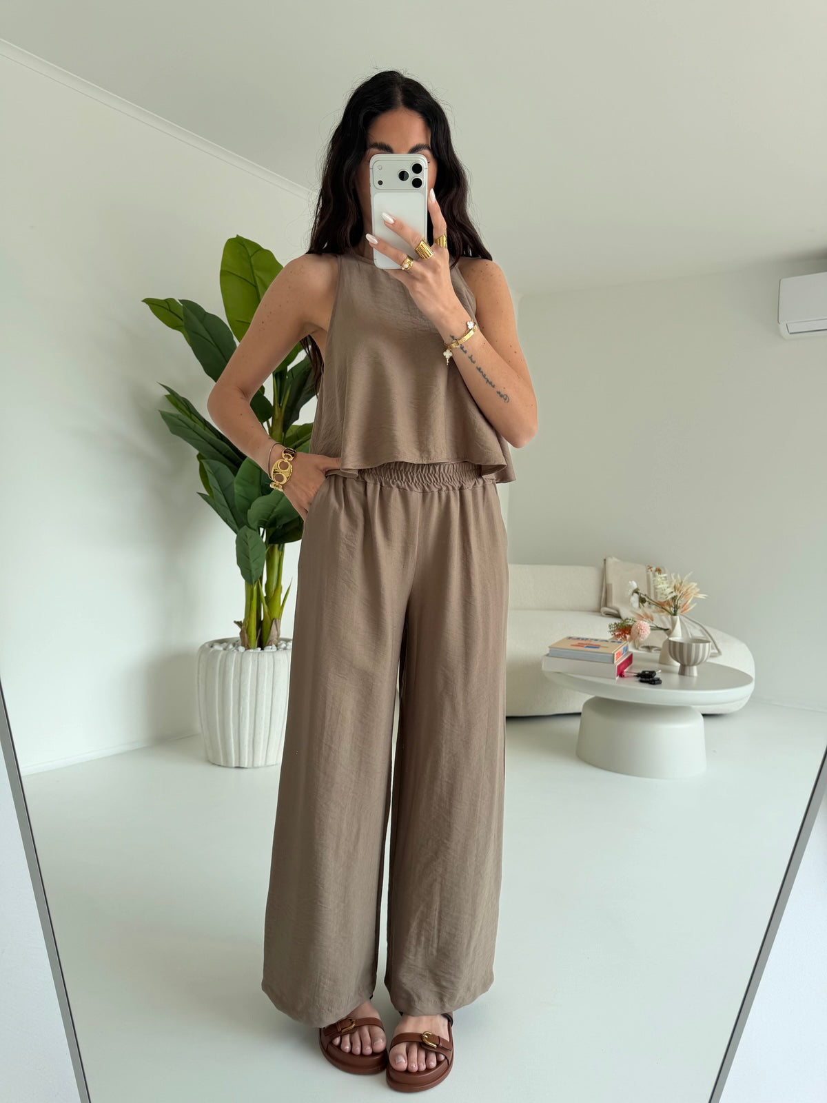 COORDINATO ISLA TAUPE