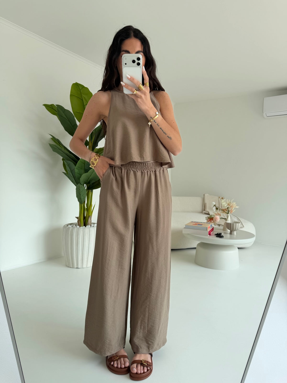 COORDINATO ISLA TAUPE
