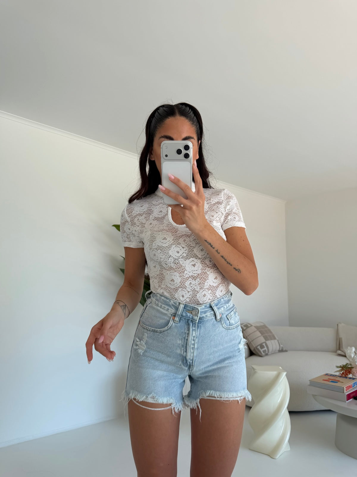 H6000-SHORT DENIM PORTO
