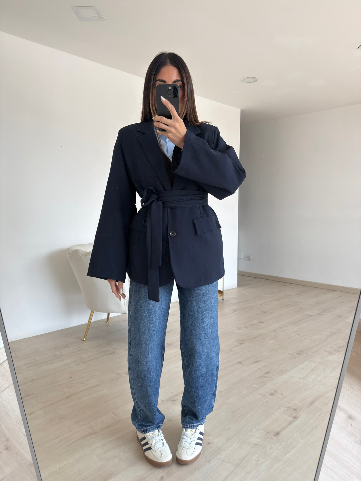 BLAZER EVERGREEN NAVY