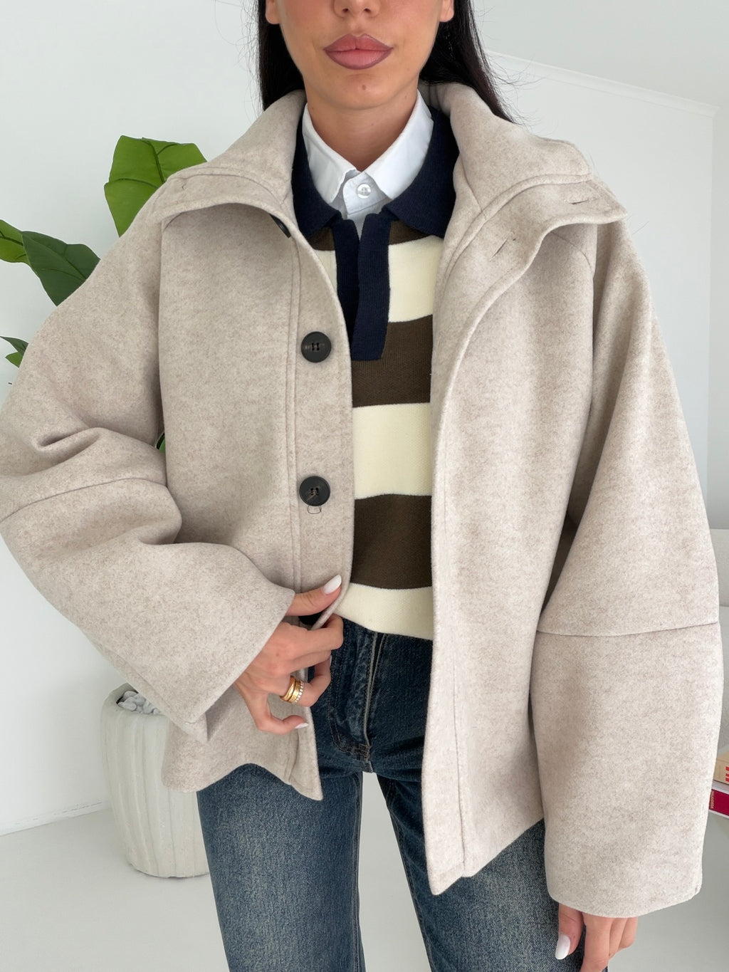 MINI CAPPOTTO ANGIE BURRO