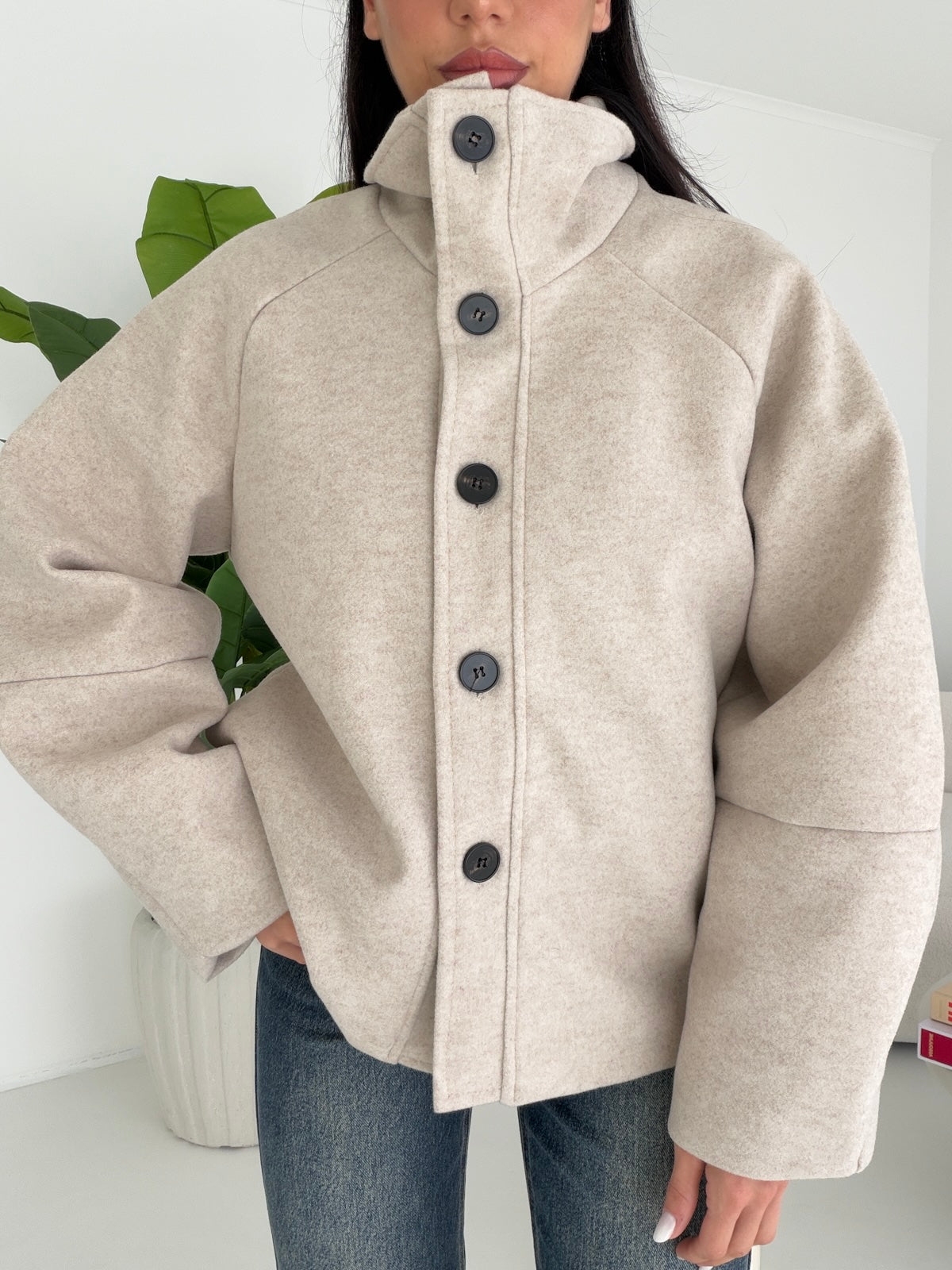 MINI CAPPOTTO ANGIE BURRO