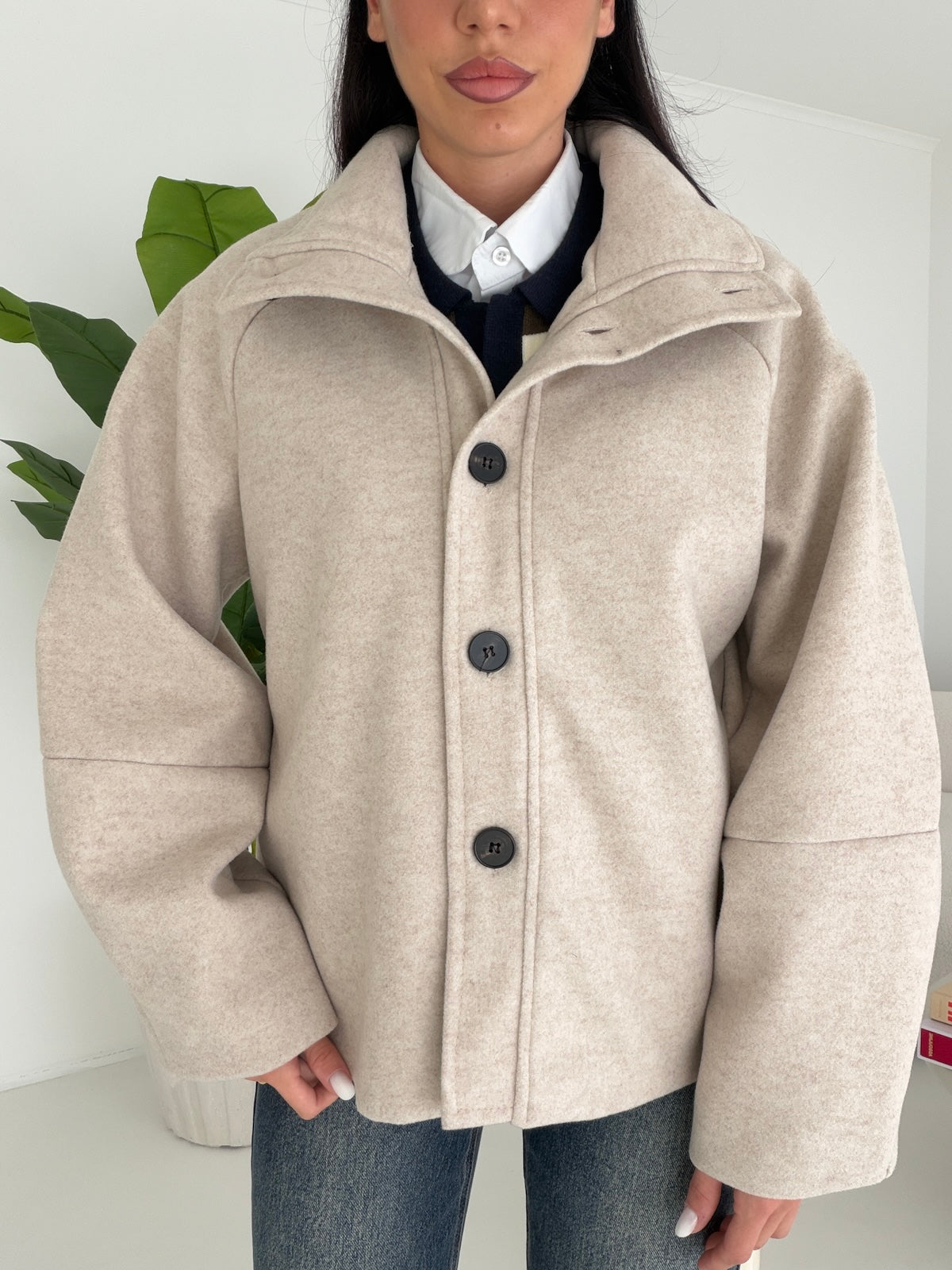 MINI CAPPOTTO ANGIE BURRO