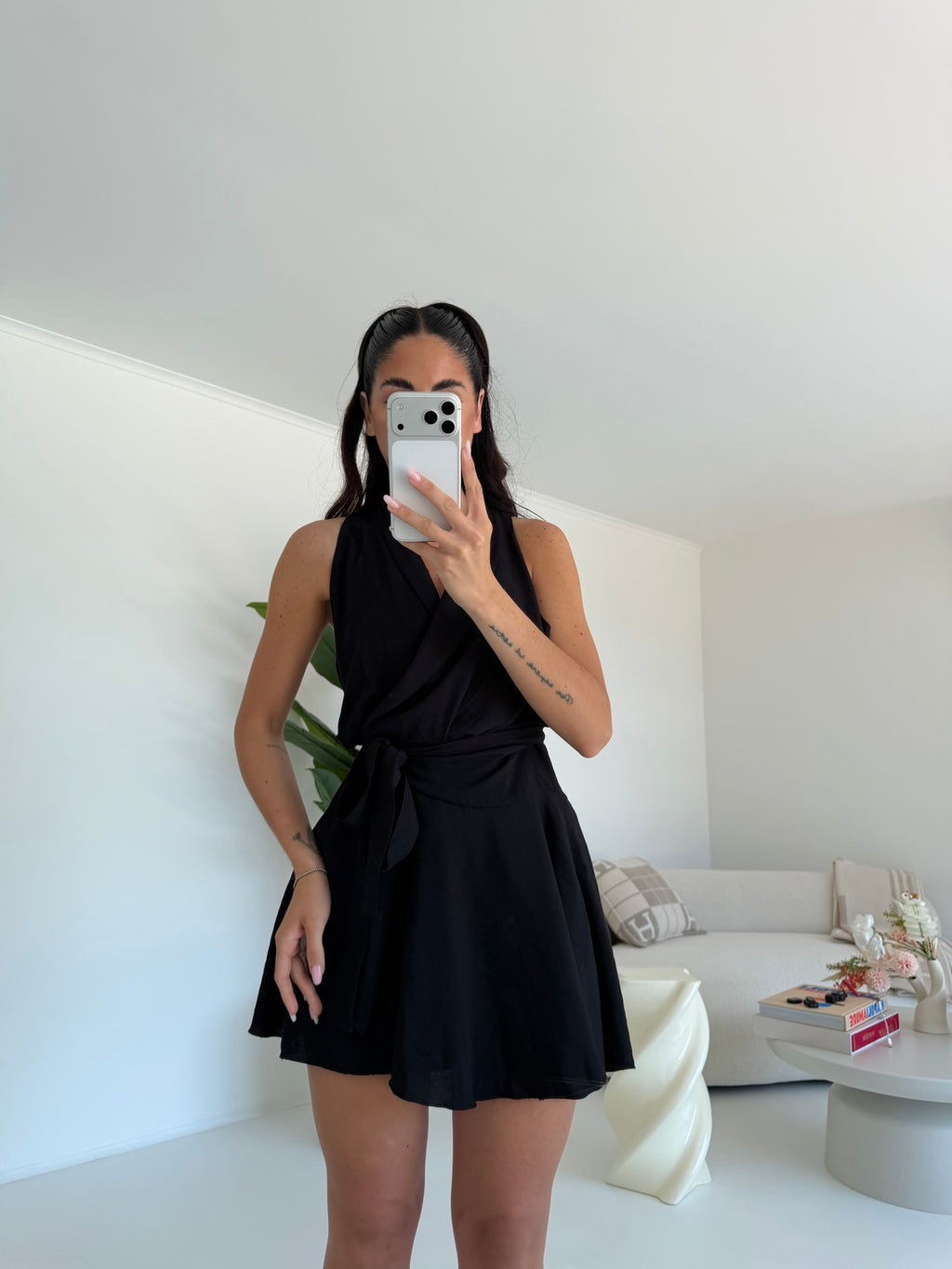 MINI ABITO TONIA NERO