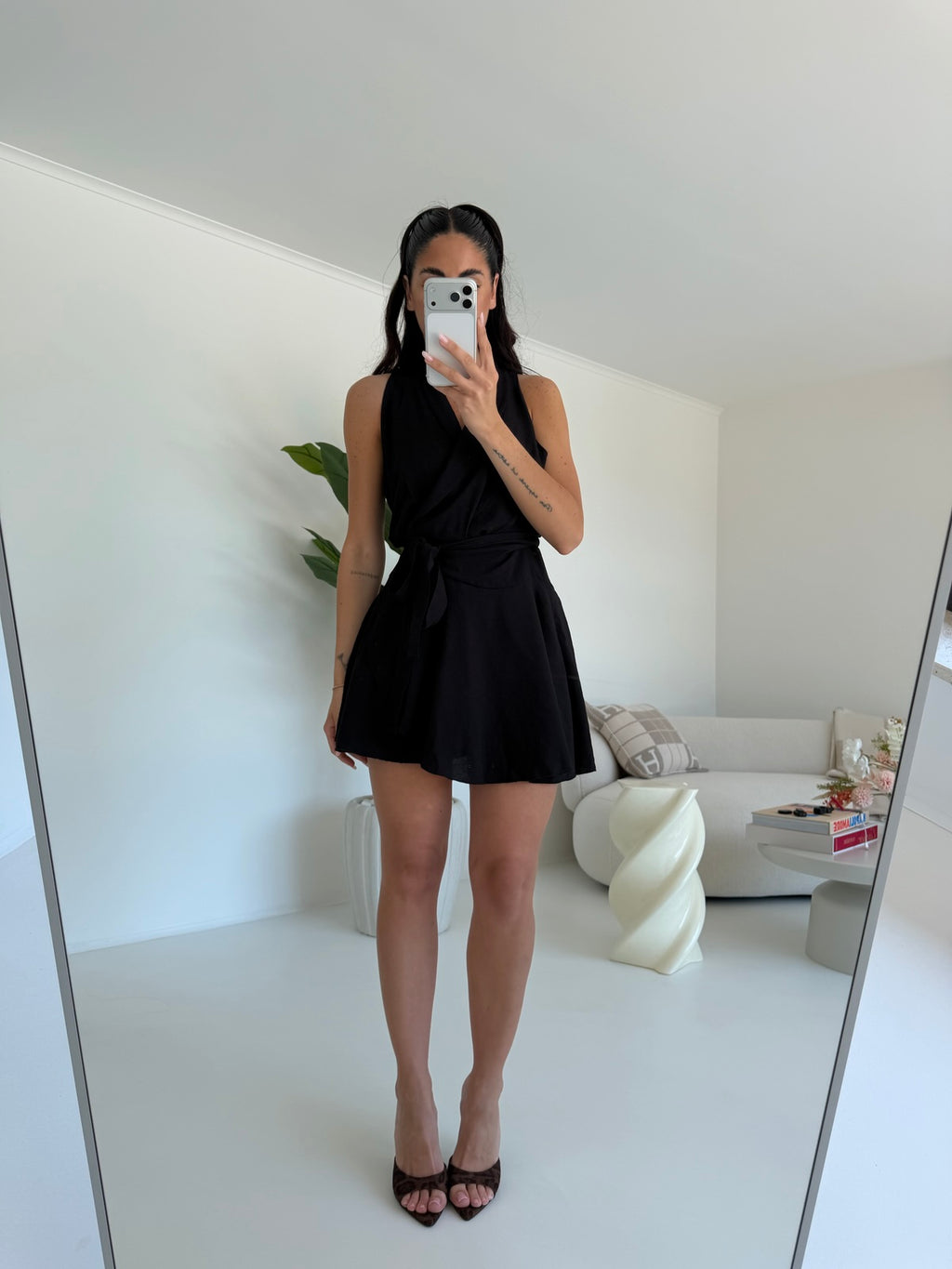 MINI ABITO TONIA NERO
