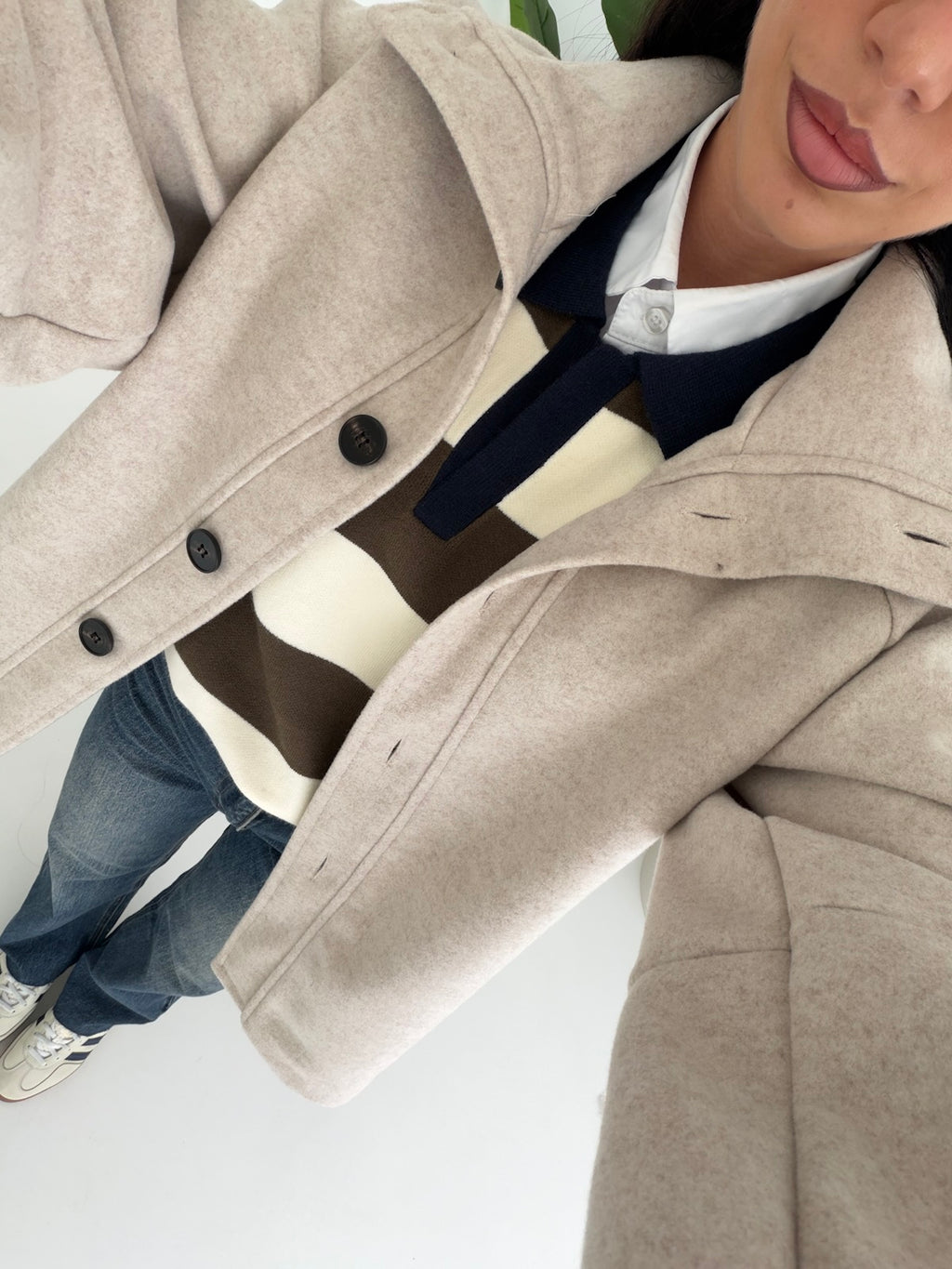 MINI CAPPOTTO ANGIE BURRO