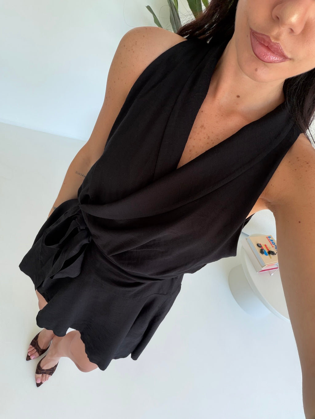 MINI ABITO TONIA NERO