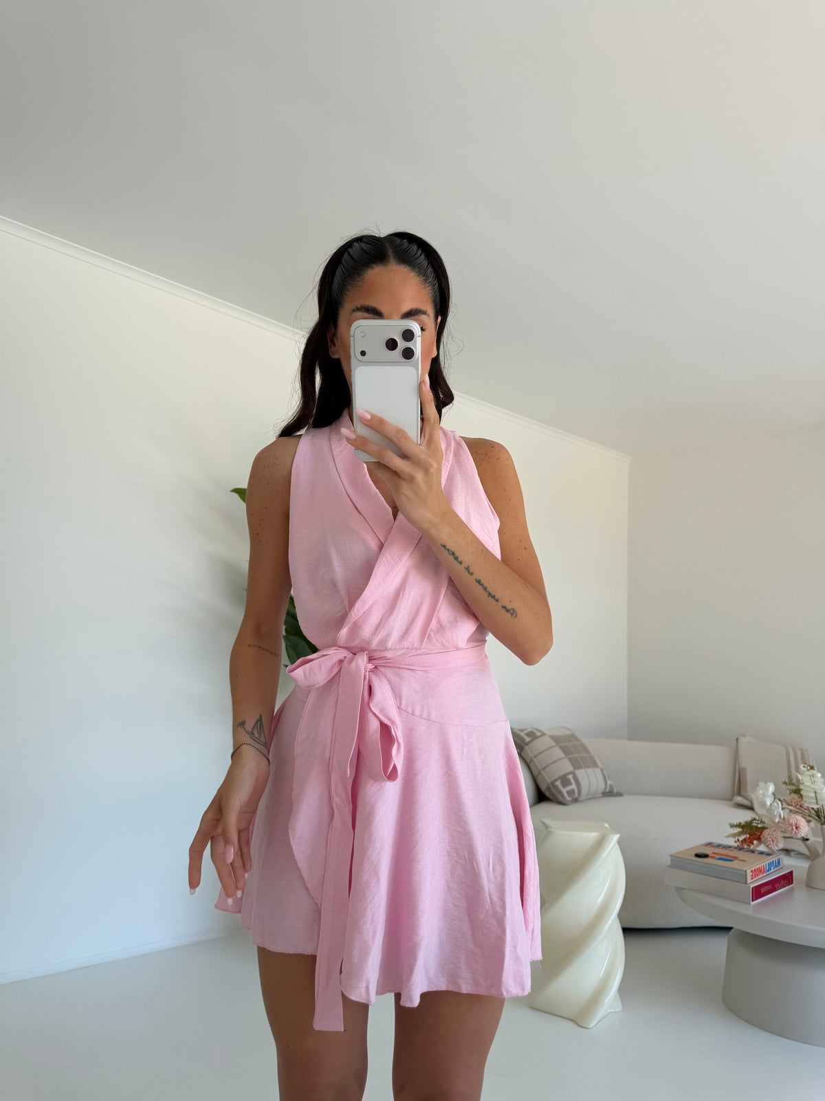 MINI ABITO TONIA PINK