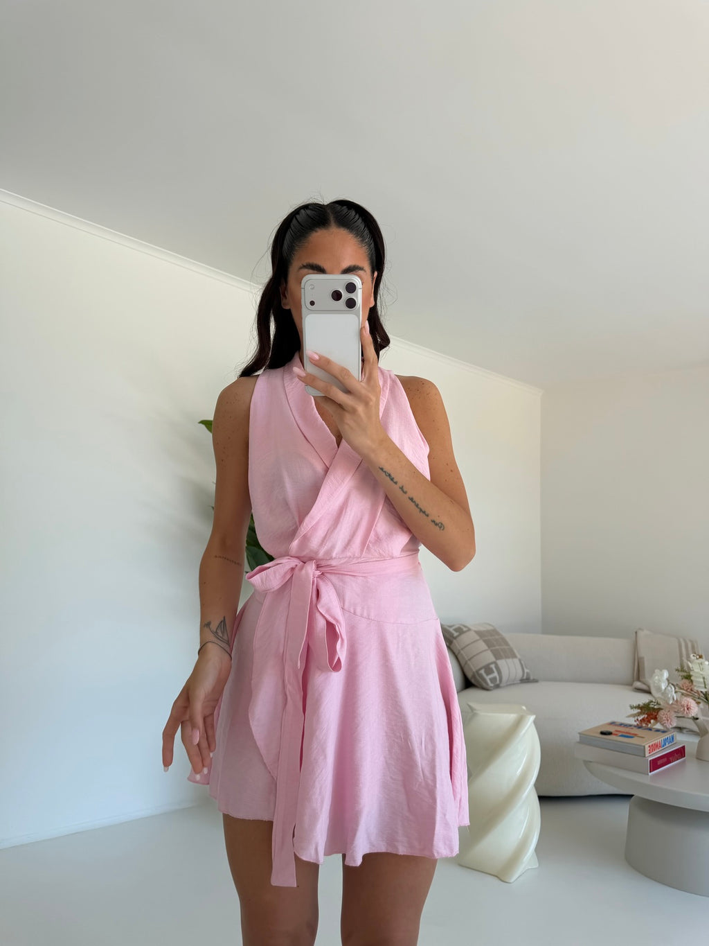 MINI ABITO TONIA PINK
