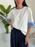 W66601-T-SHIRT PARIS MILK