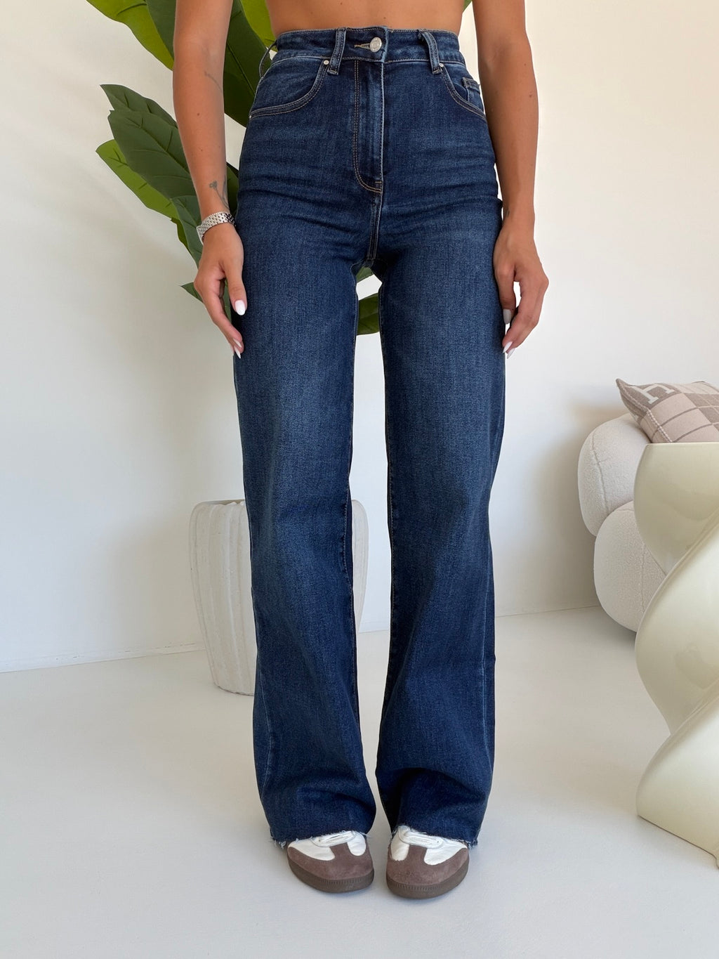 H3838-JEANS PALAZZO REPLAY