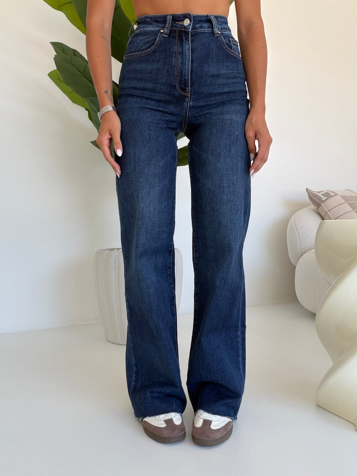 H3838-JEANS PALAZZO REPLAY