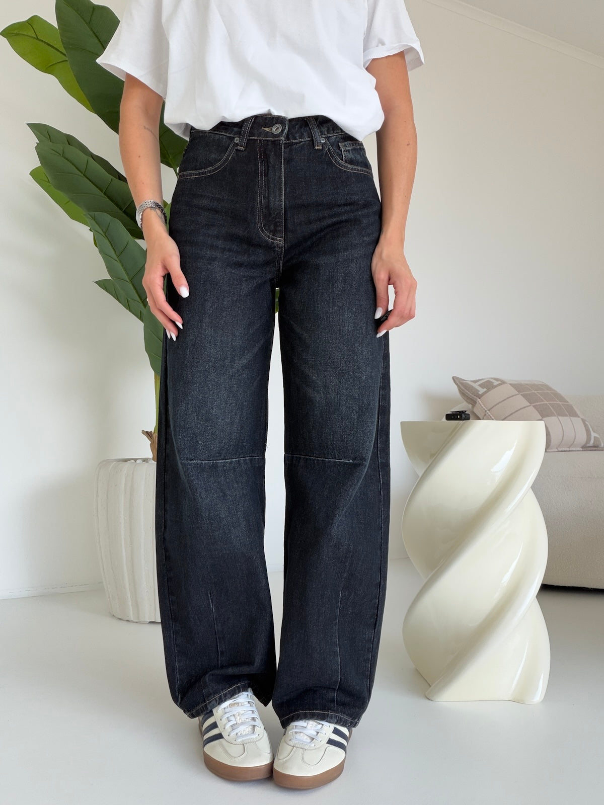 CY-181-JEANS BARREL BLU DENIM