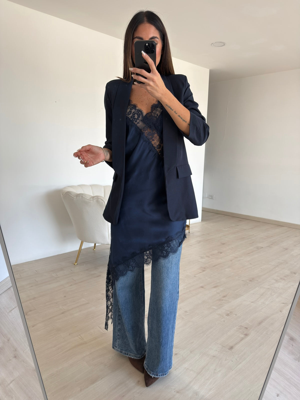 BLAZER 3/4 NAVY