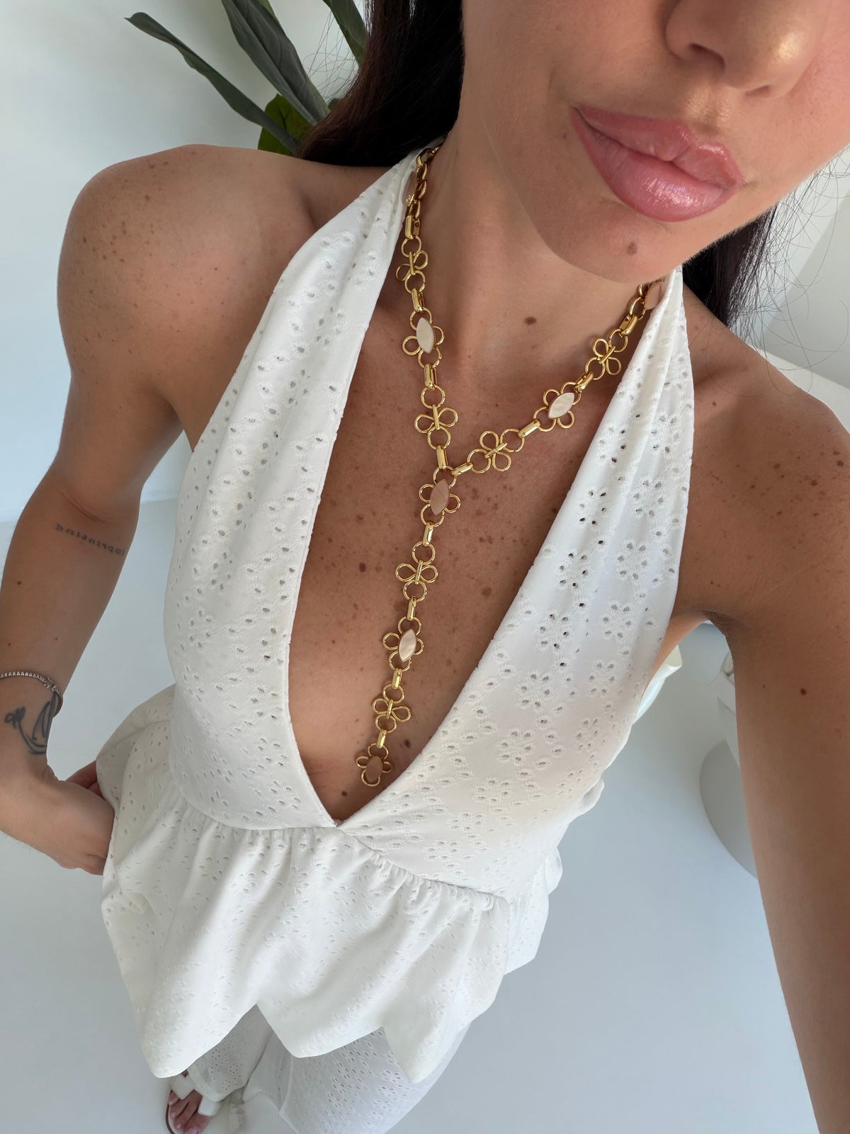 COLLANA FLOWER GOLD