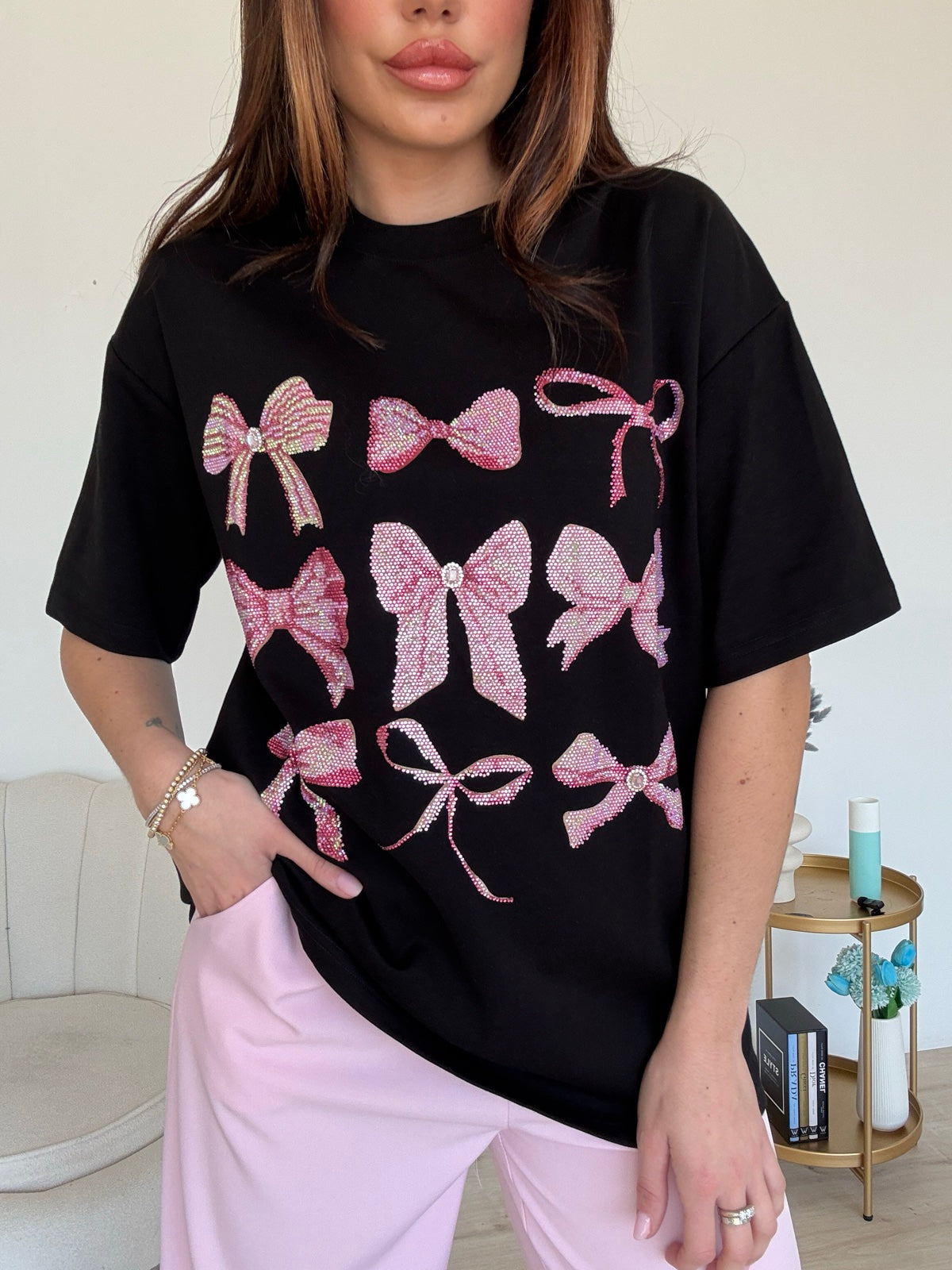 5529-T-SHIRT MONIQUE NERA