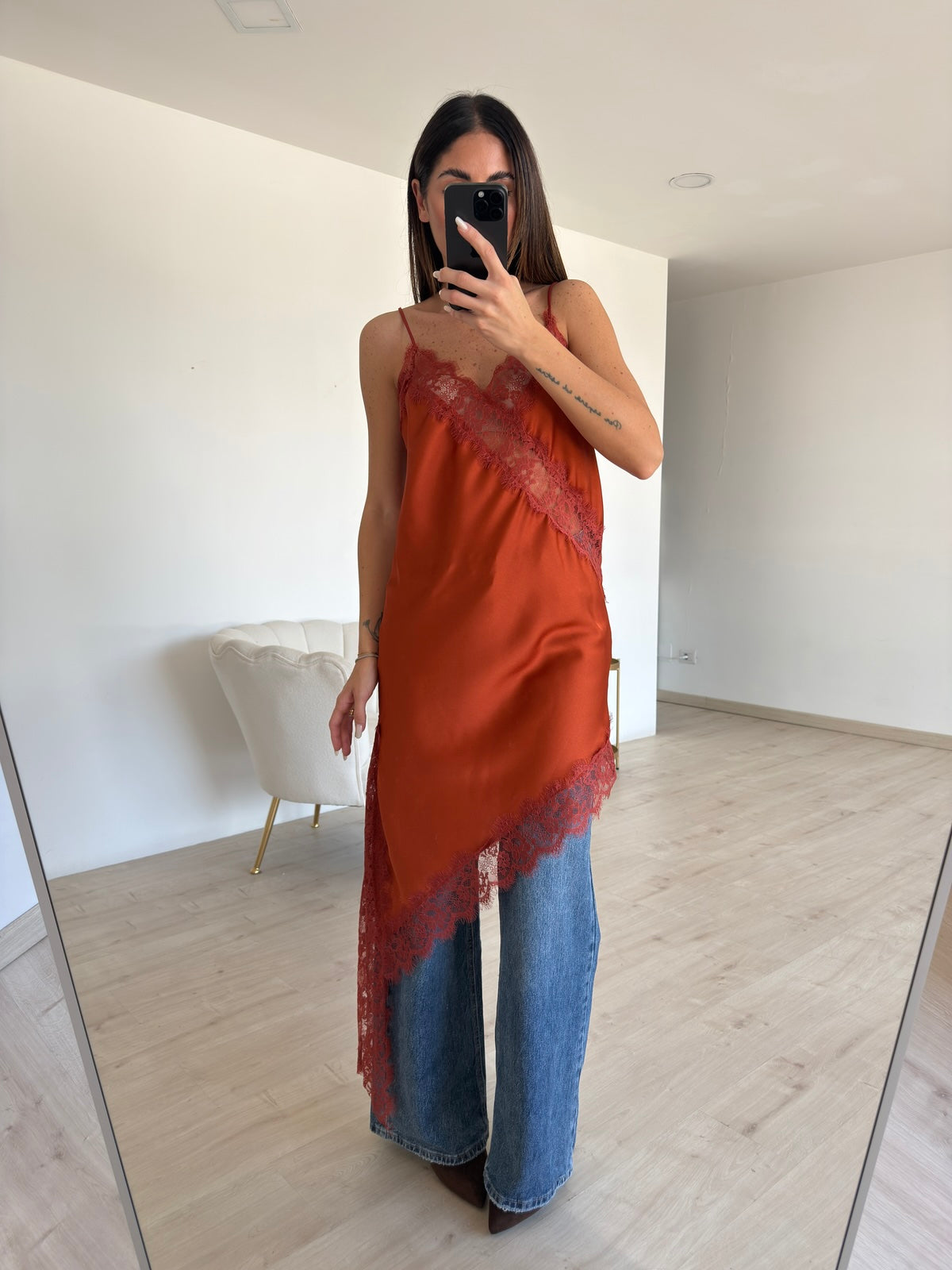MAXI BLUSA LINGERIE COCCIO