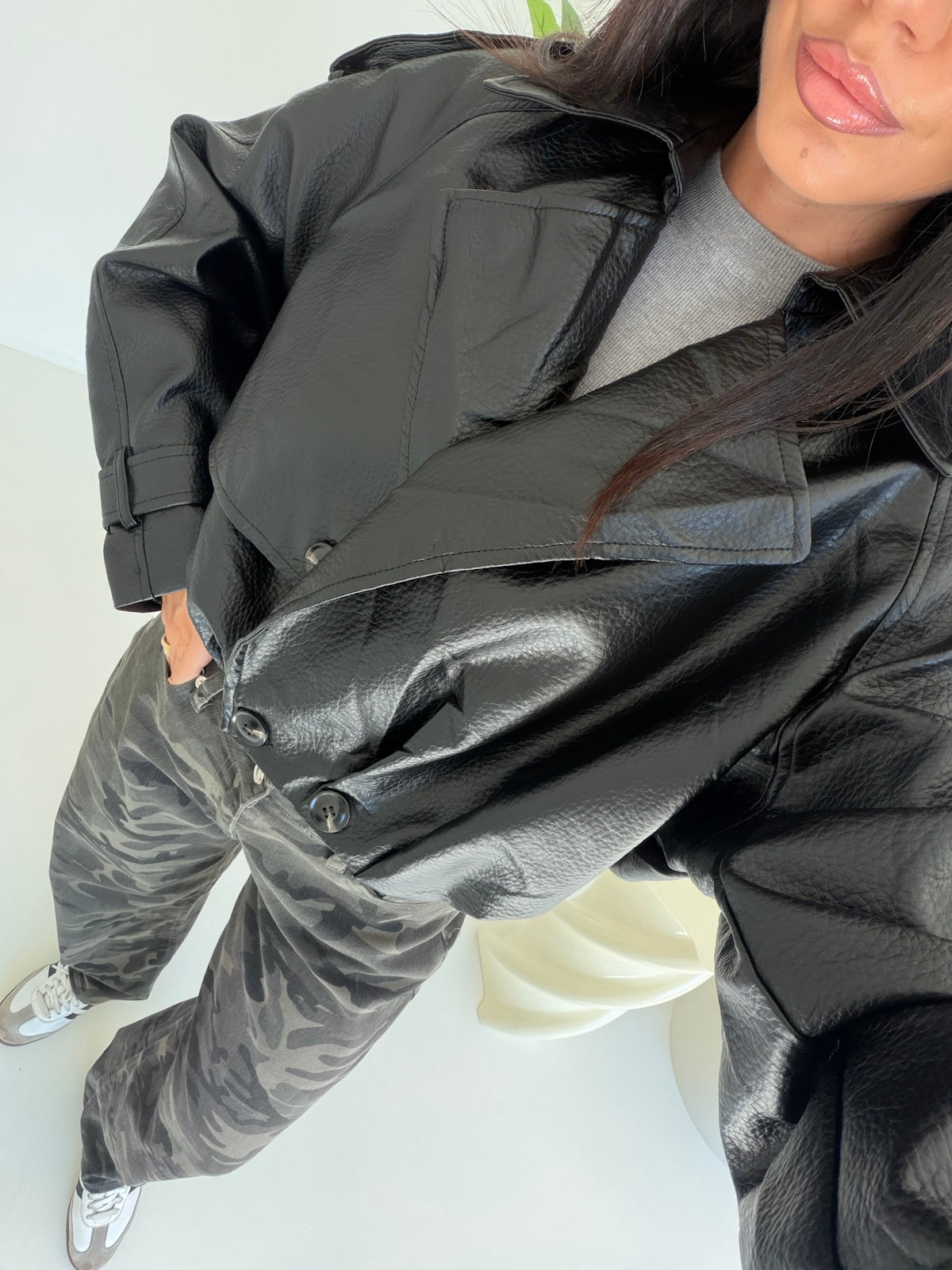 DA11-32B-BIKER TRENTO NERO