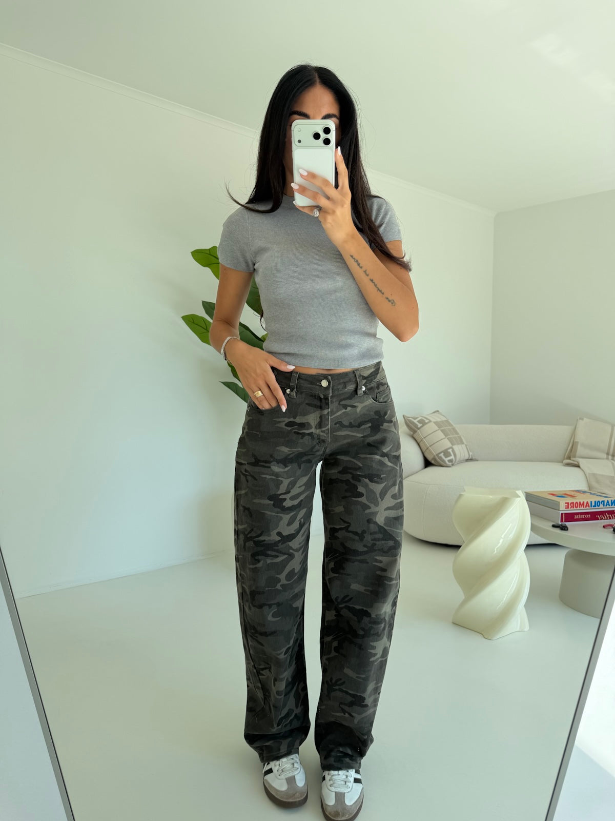 V5187-JEANS CAMOUFLAGE