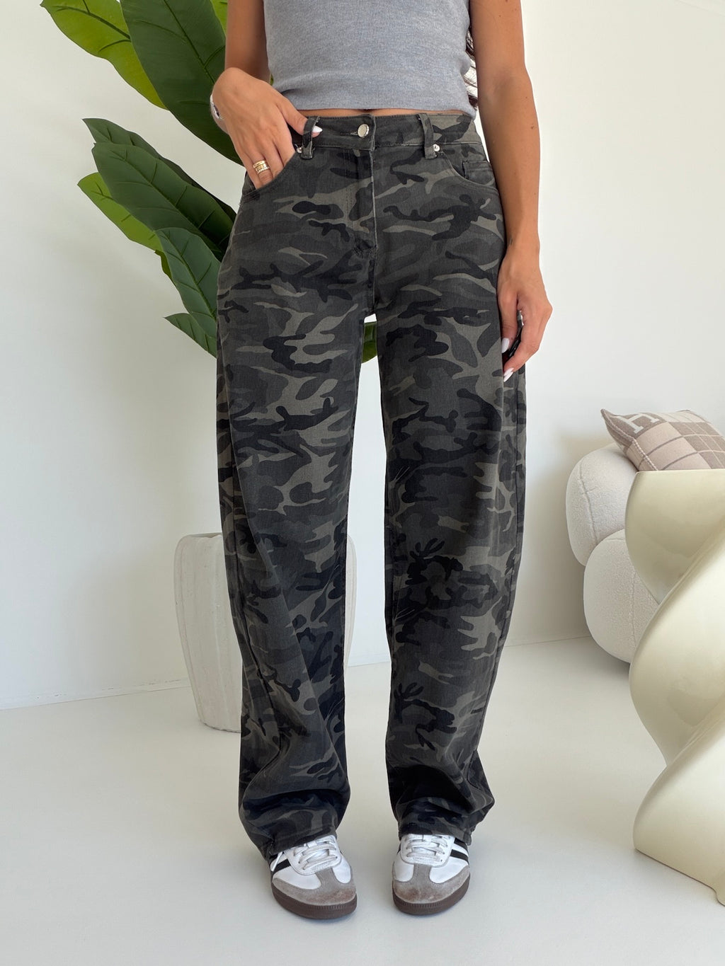 V5187-JEANS CAMOUFLAGE