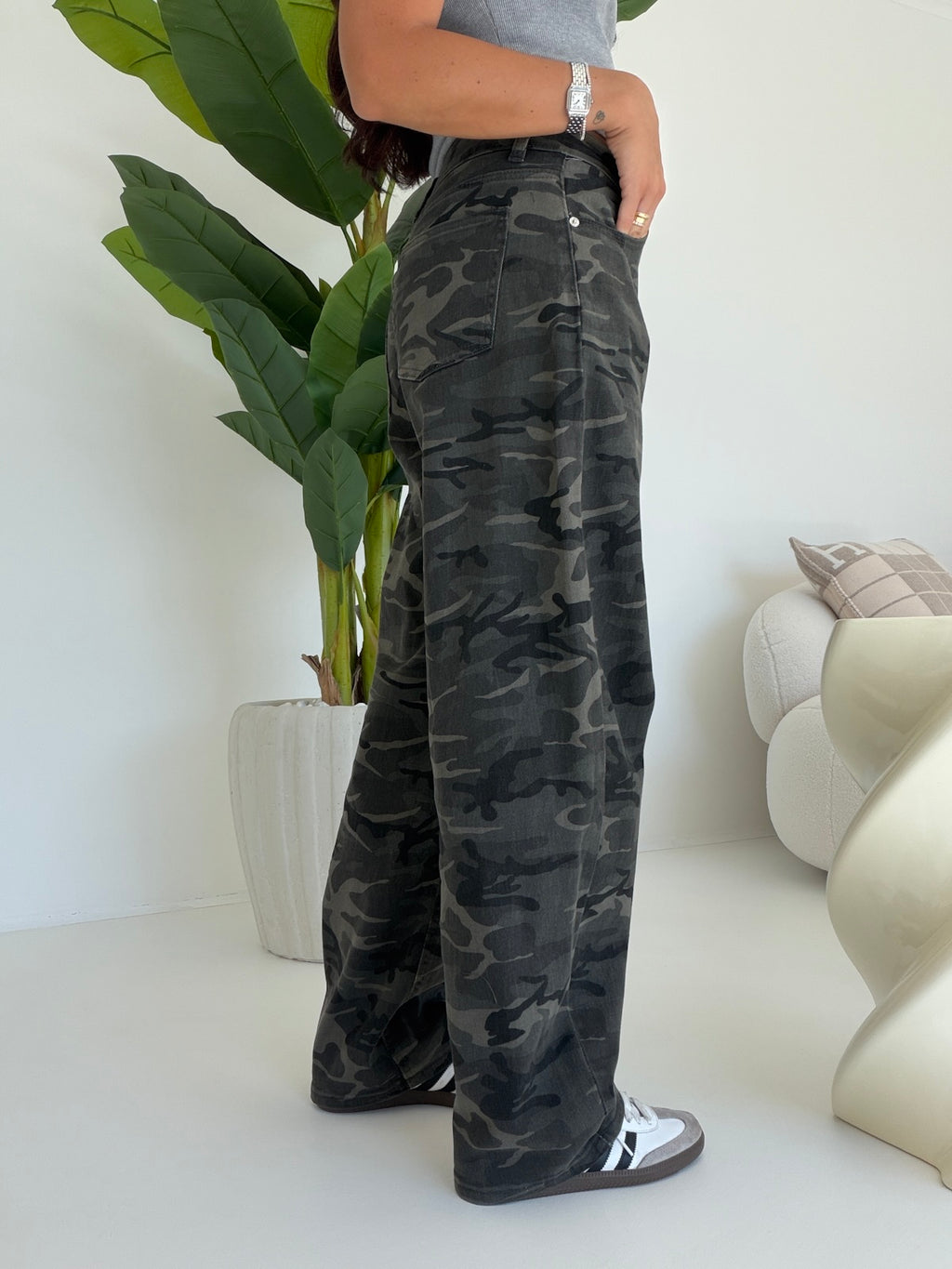 V5187-JEANS CAMOUFLAGE
