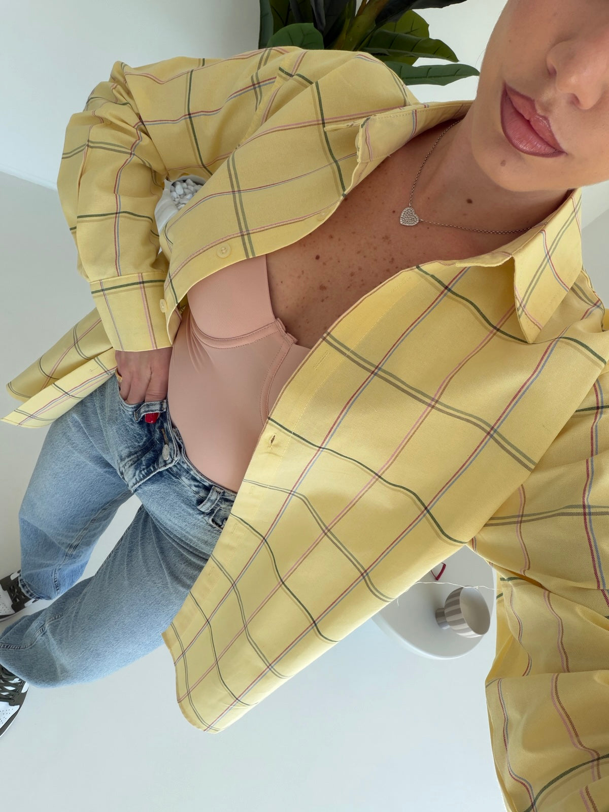 19392-A-CAMICIA PALACE YELLOW