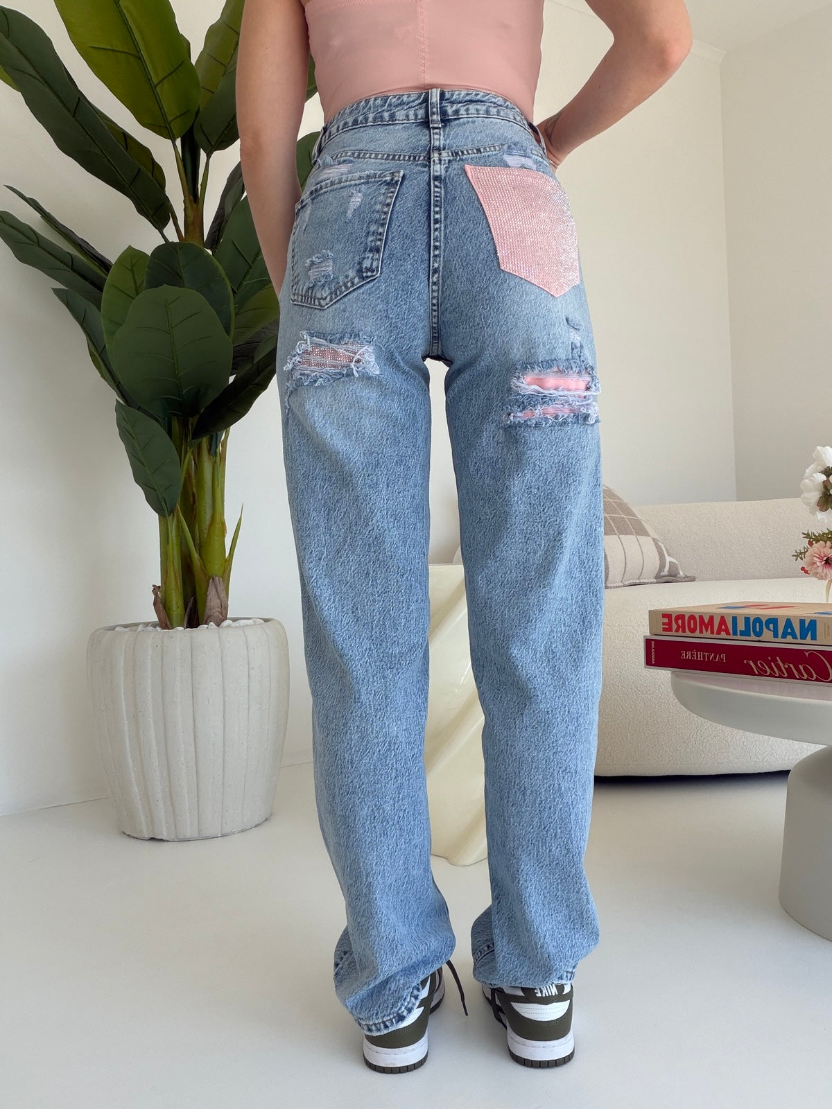 D036-F-JEANS GAMBA DRITTA  CIRCUS