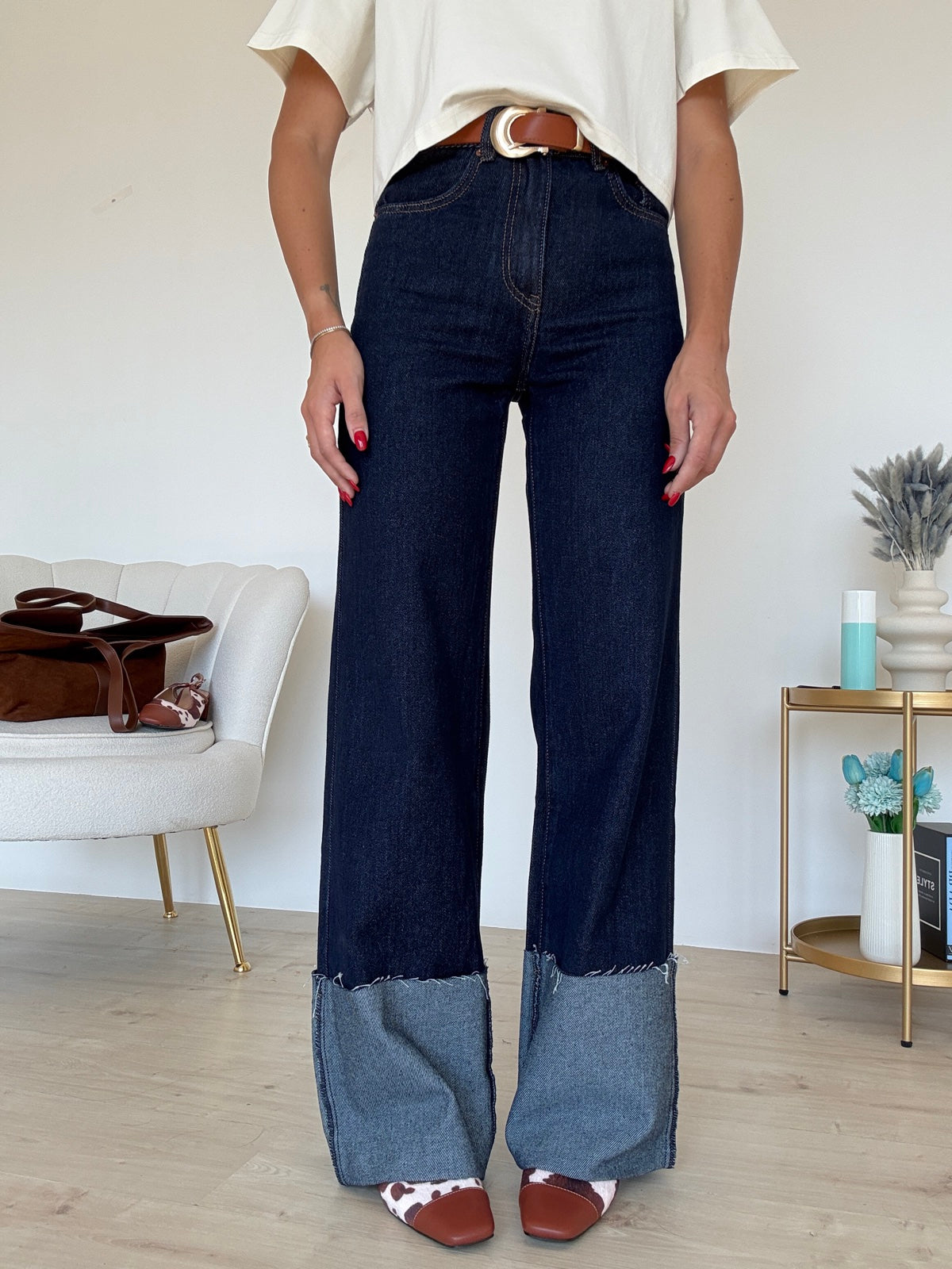 8887-JEANS PIEGONE EXTRA