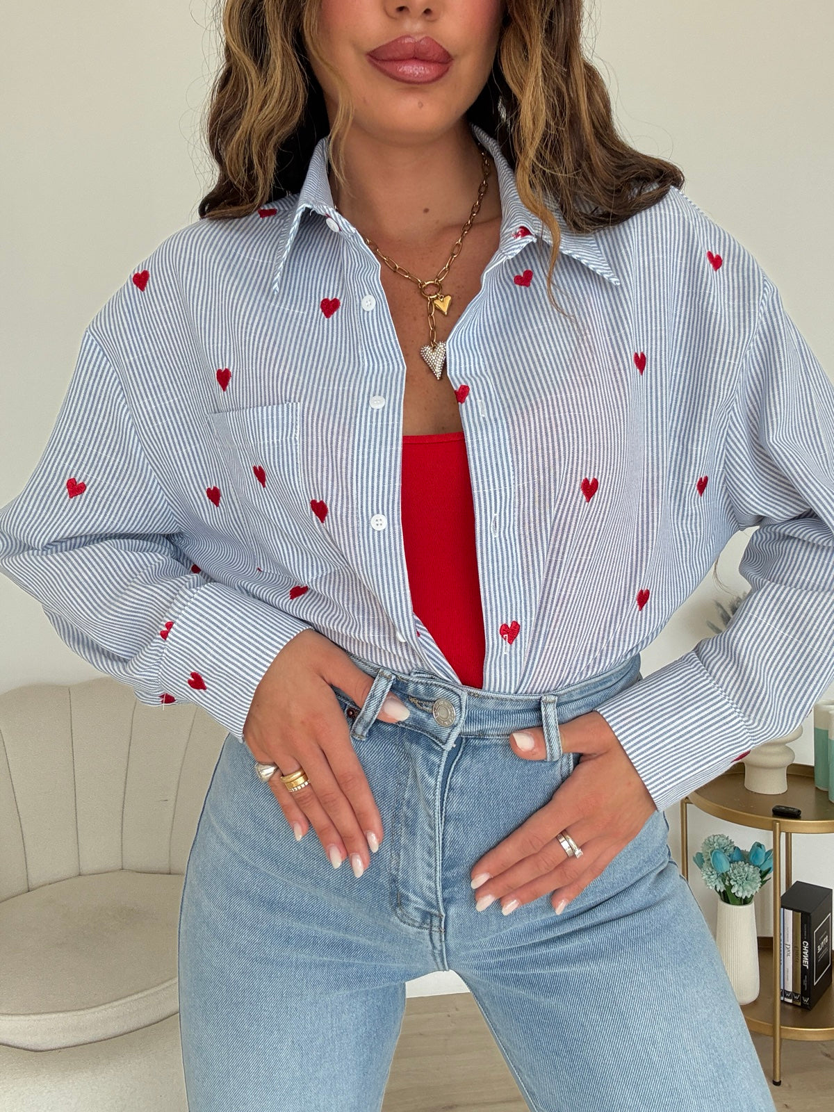 Q3021-CAMICIA LOVELY