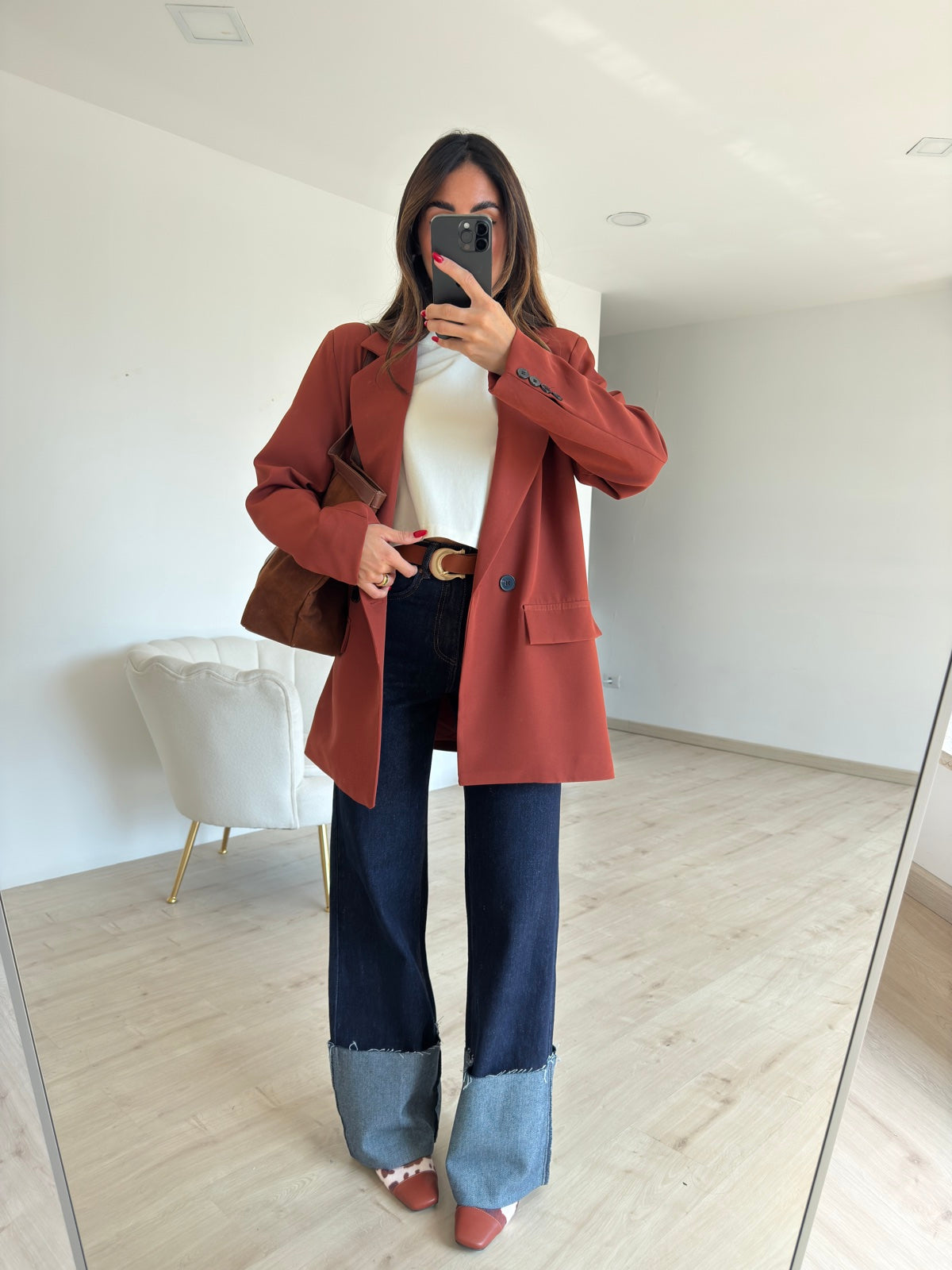 BLAZER DOPPIO BOTTONE COCCIO