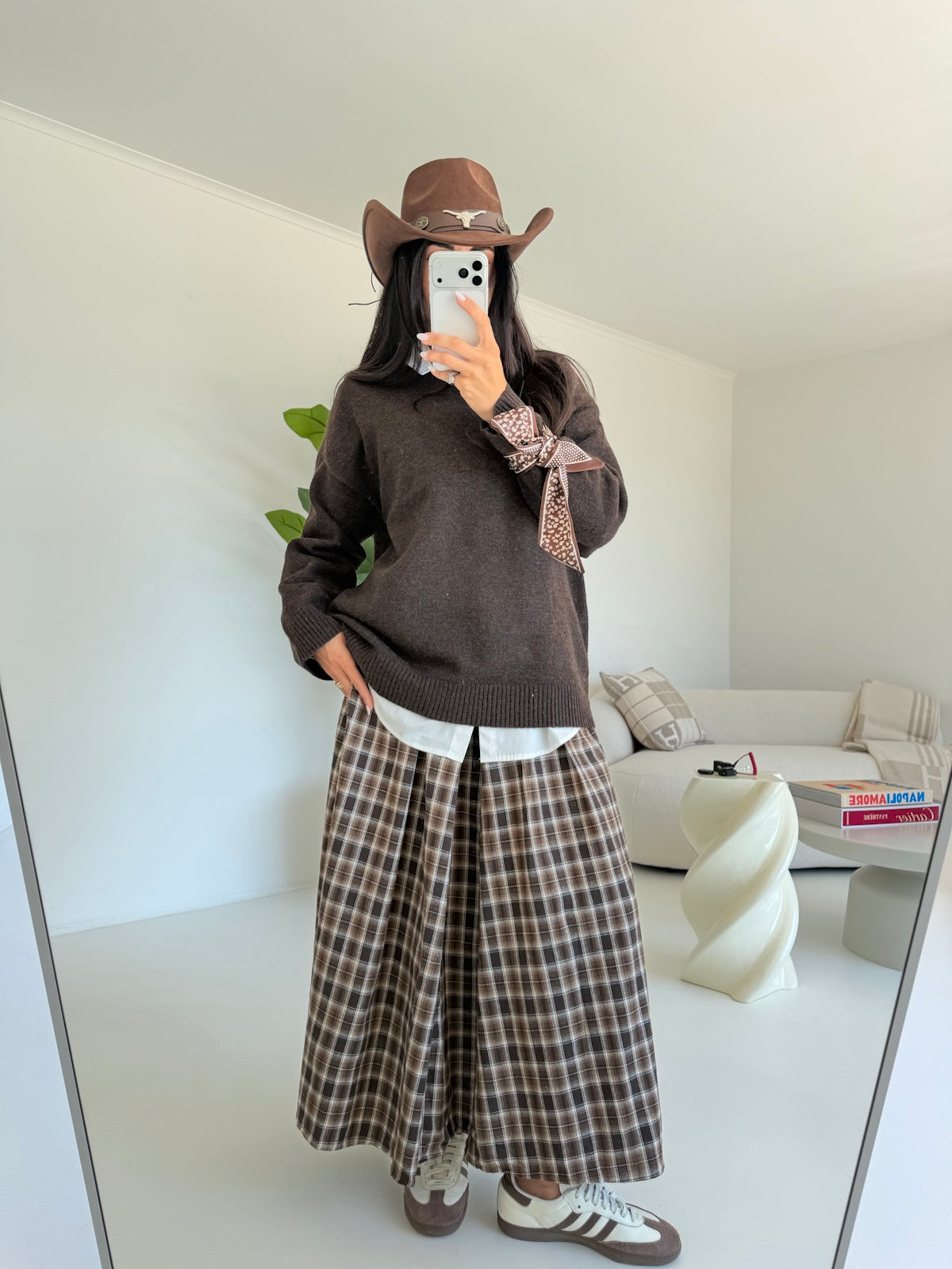 C-3606-PULL AUTUMN CHOCO