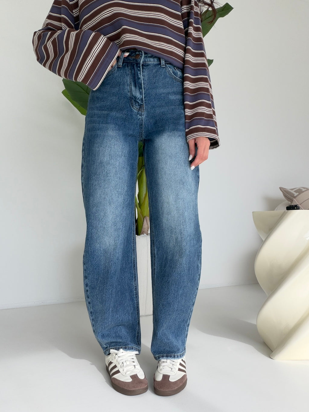 F2832-JEANS BARREL BONNIE